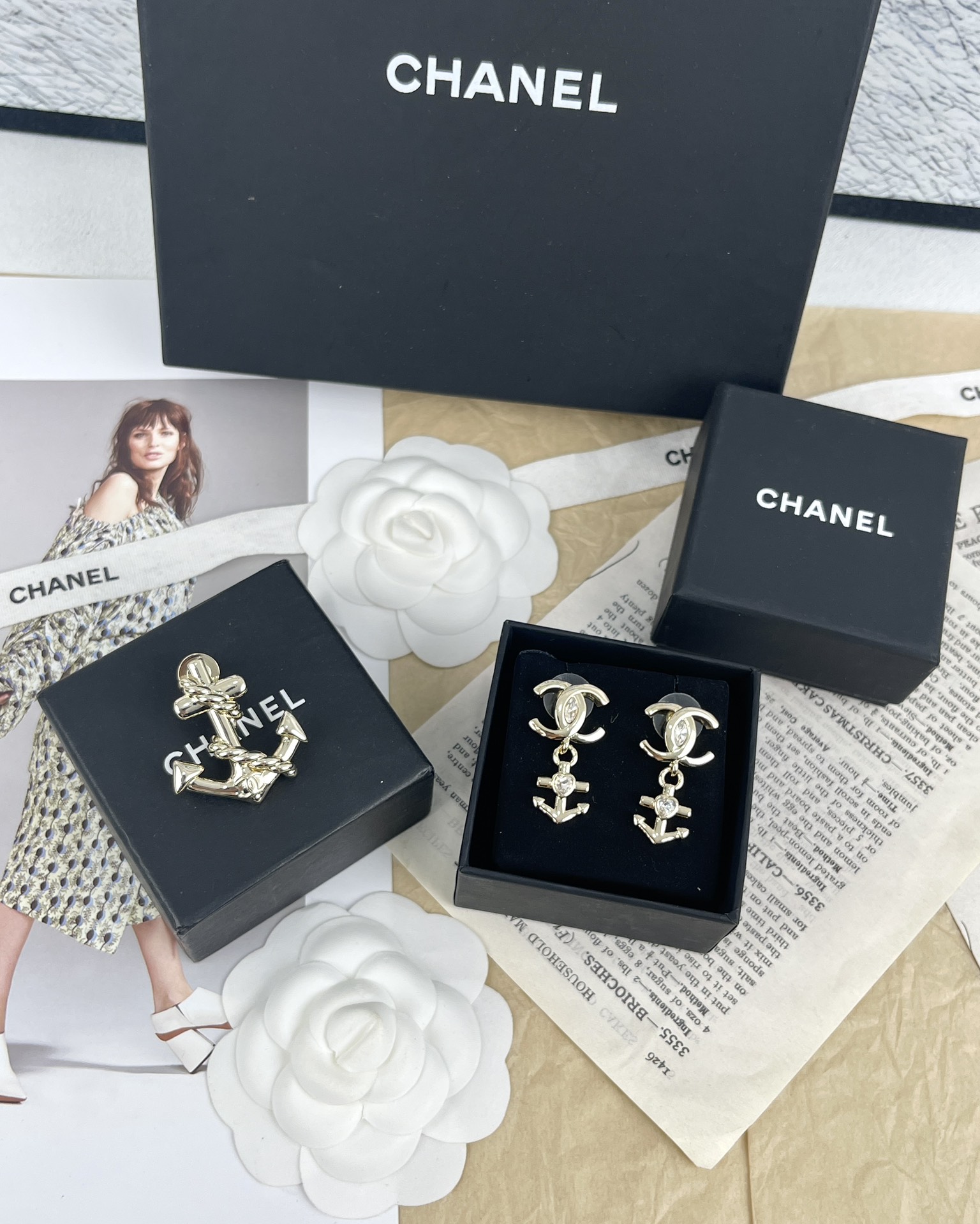Chanel Anchor Brooch - Original Replica Club