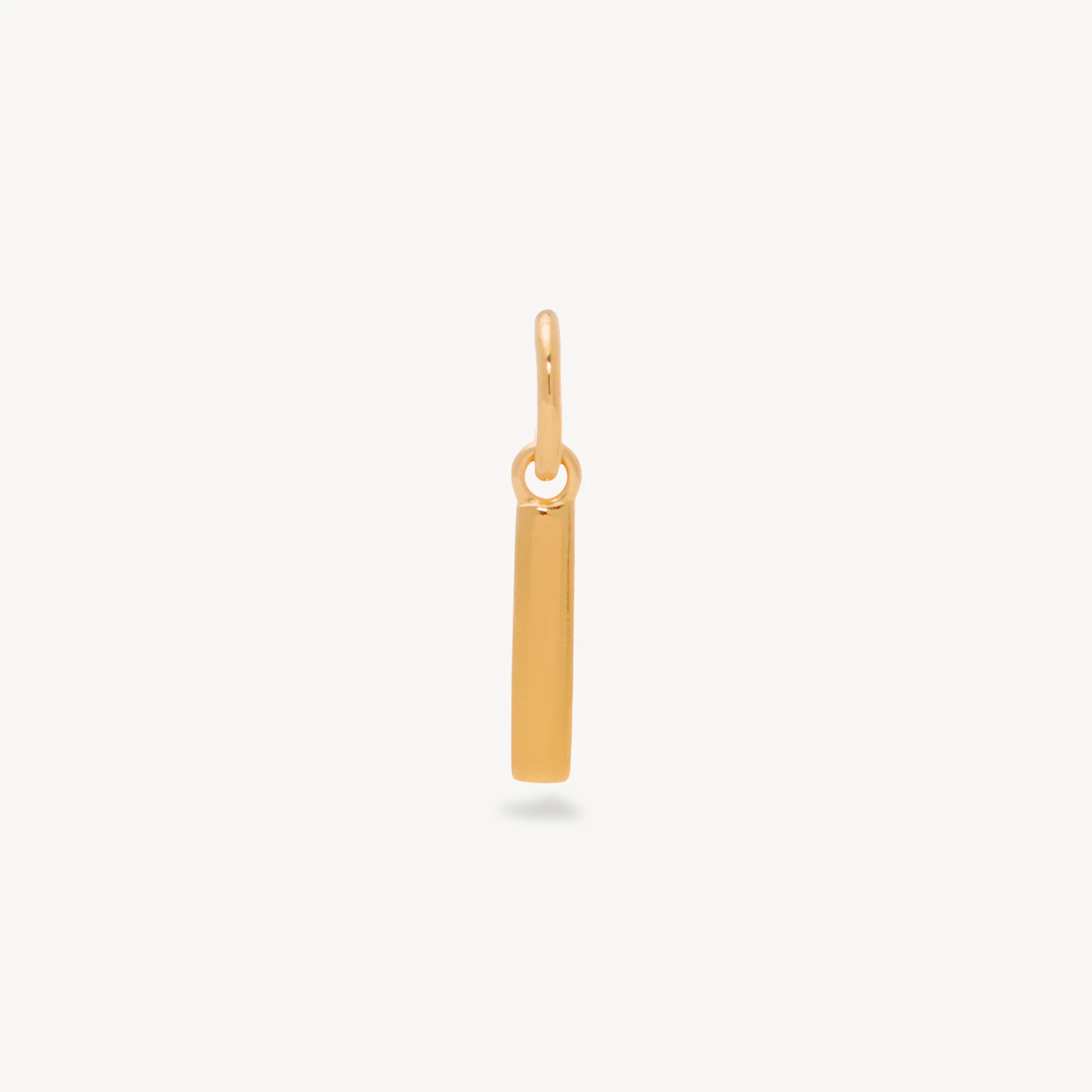 14k Gold Vermeil Letter Charm