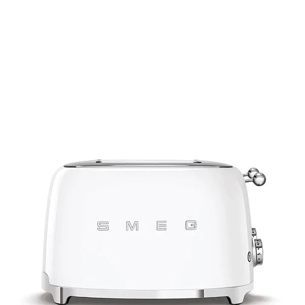 Toaster 4 fentes 2000 W TSF03WHEU blanc Smeg