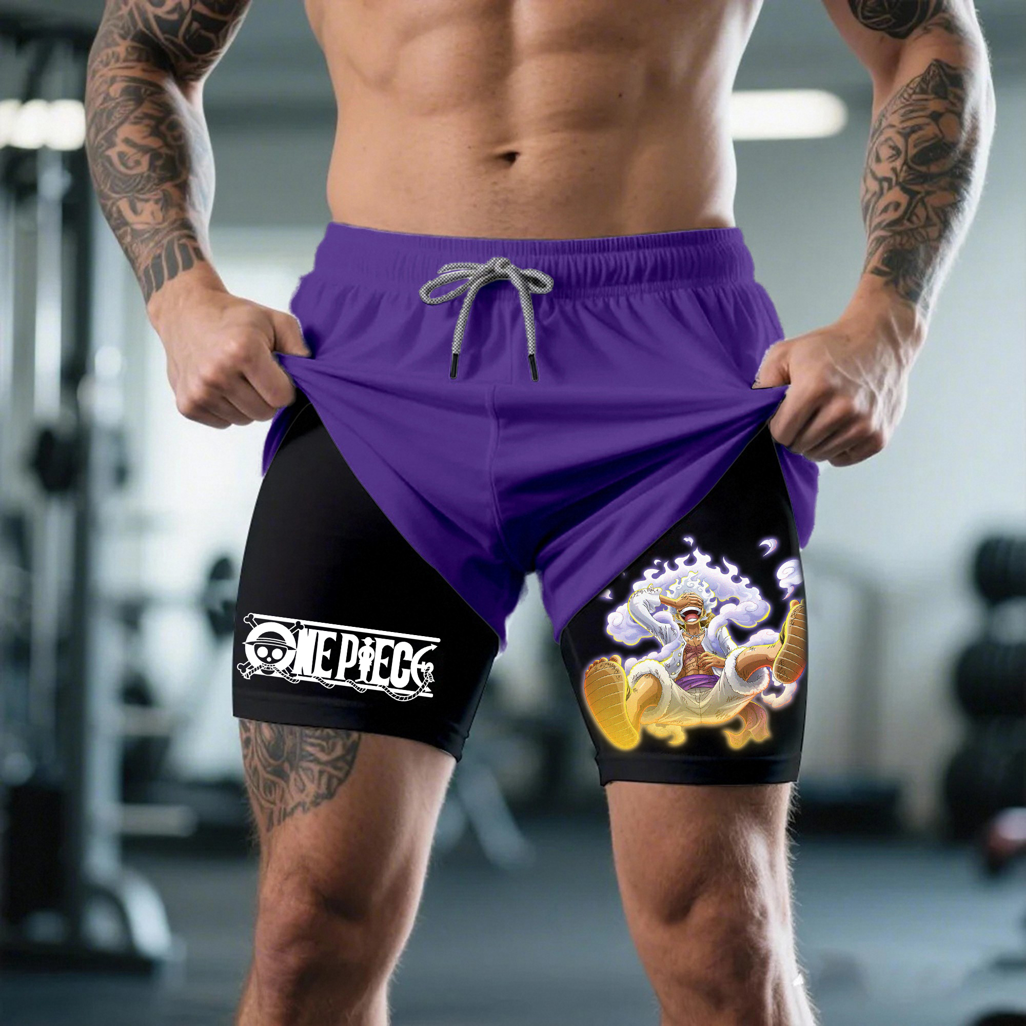 Unisex Comicssoul Anime Shorts | Luffy Gear 5