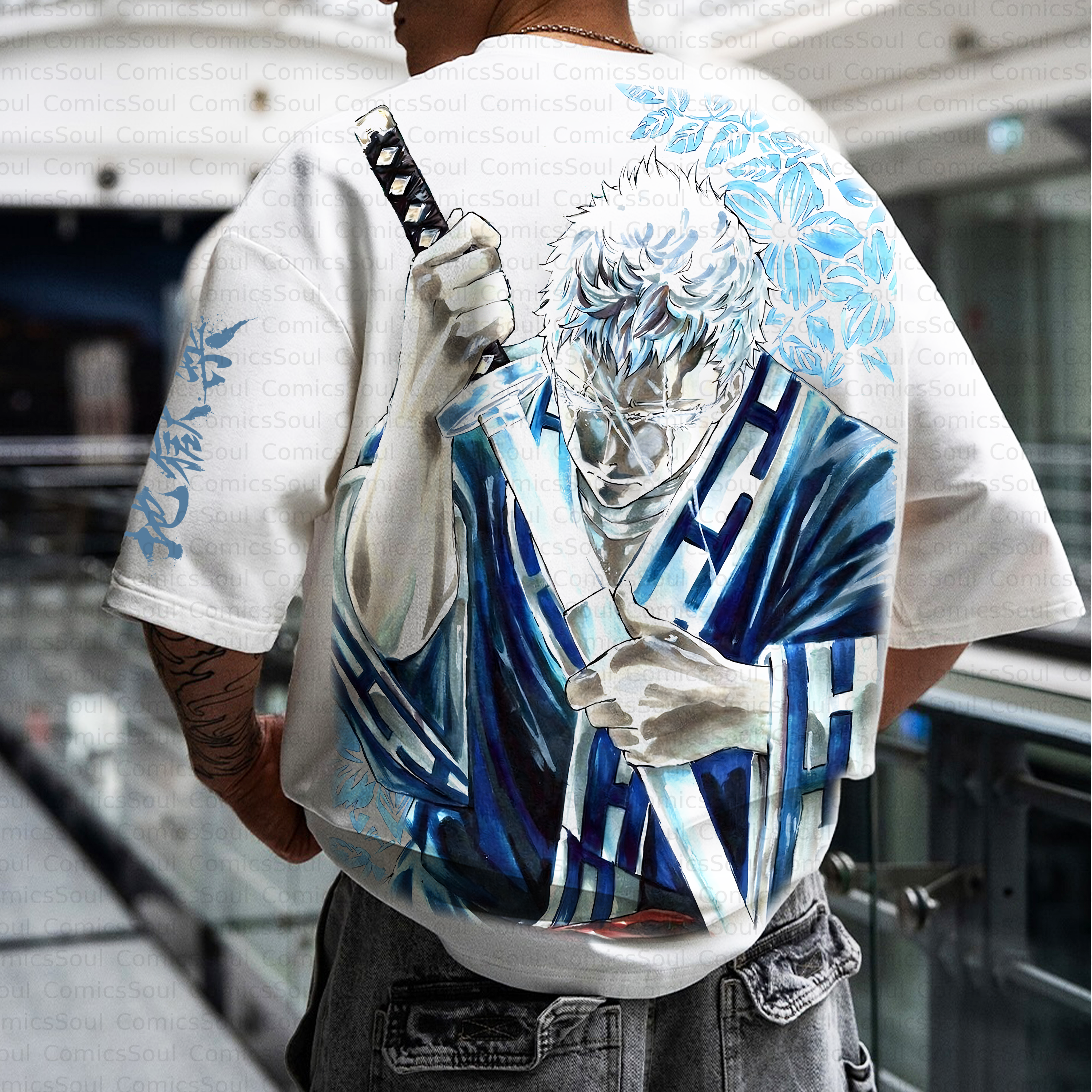 Unisex Anime Inspired Vintage T-Shirt