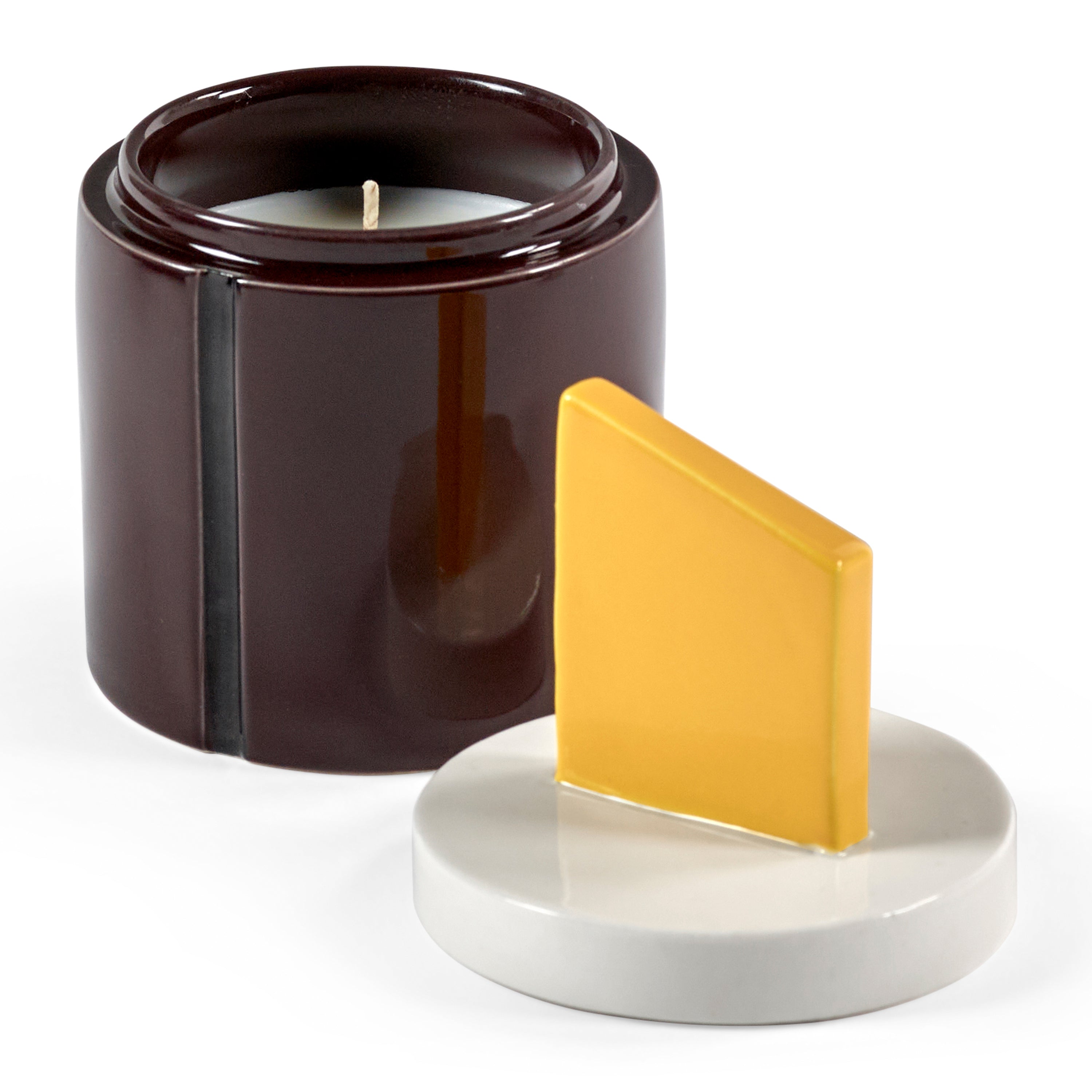 SERAX - Carolina Castiglioni - Plan C Geurkaars Ø 8,5 cm - Burgundy/Ge