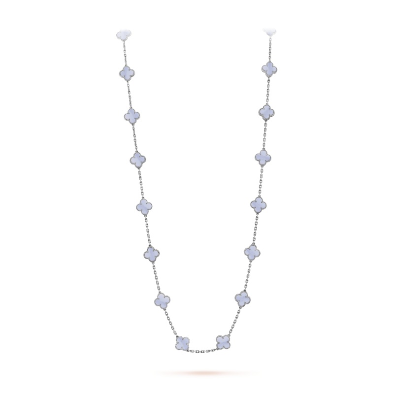 Replicate Vintage Alhambra long necklace, 20 motifs(1:1 replica) - Original Replica Club