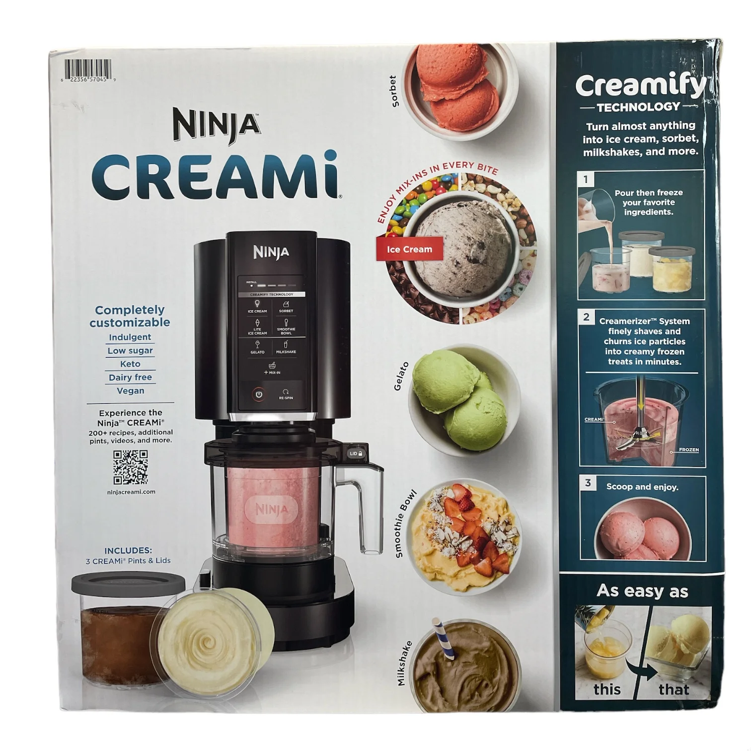 Ninja Creami Ice Cream Maker CN305A Black - Image 7