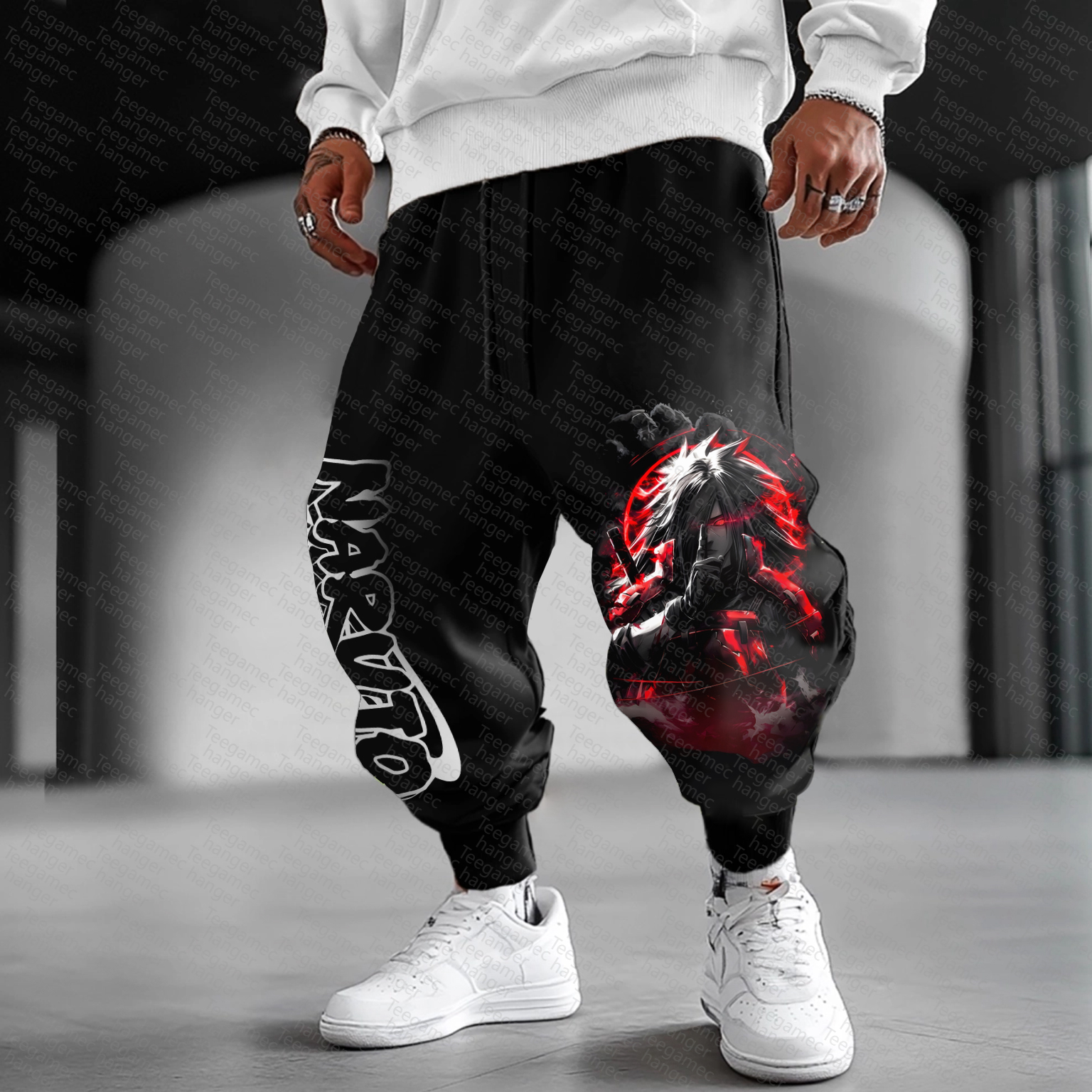 Unisex Casual Anime Streetwear Pants