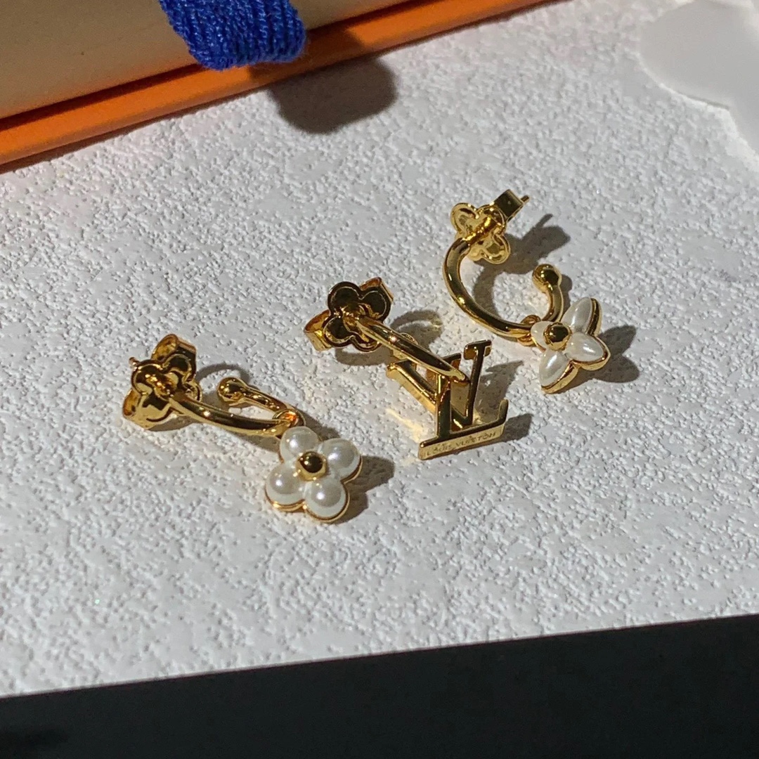 Louis Vuitton Blossom Dangle Earrings - 3 Pieces - Original Replica Club