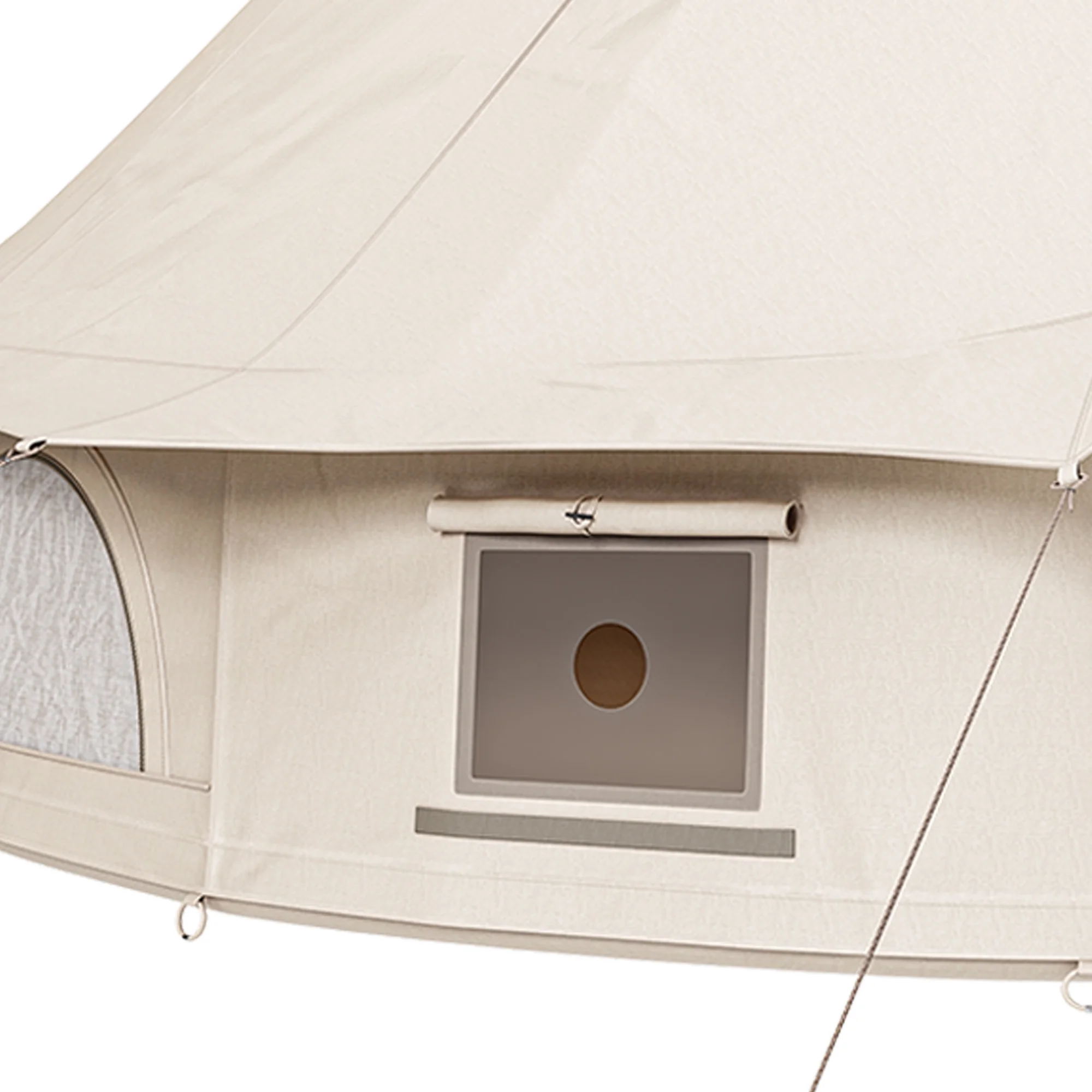 Dextrus Camping Tent with Stove Jacks & Windows for Outdoor Family Party, Camping, Picnic, Barbecue - Image 16