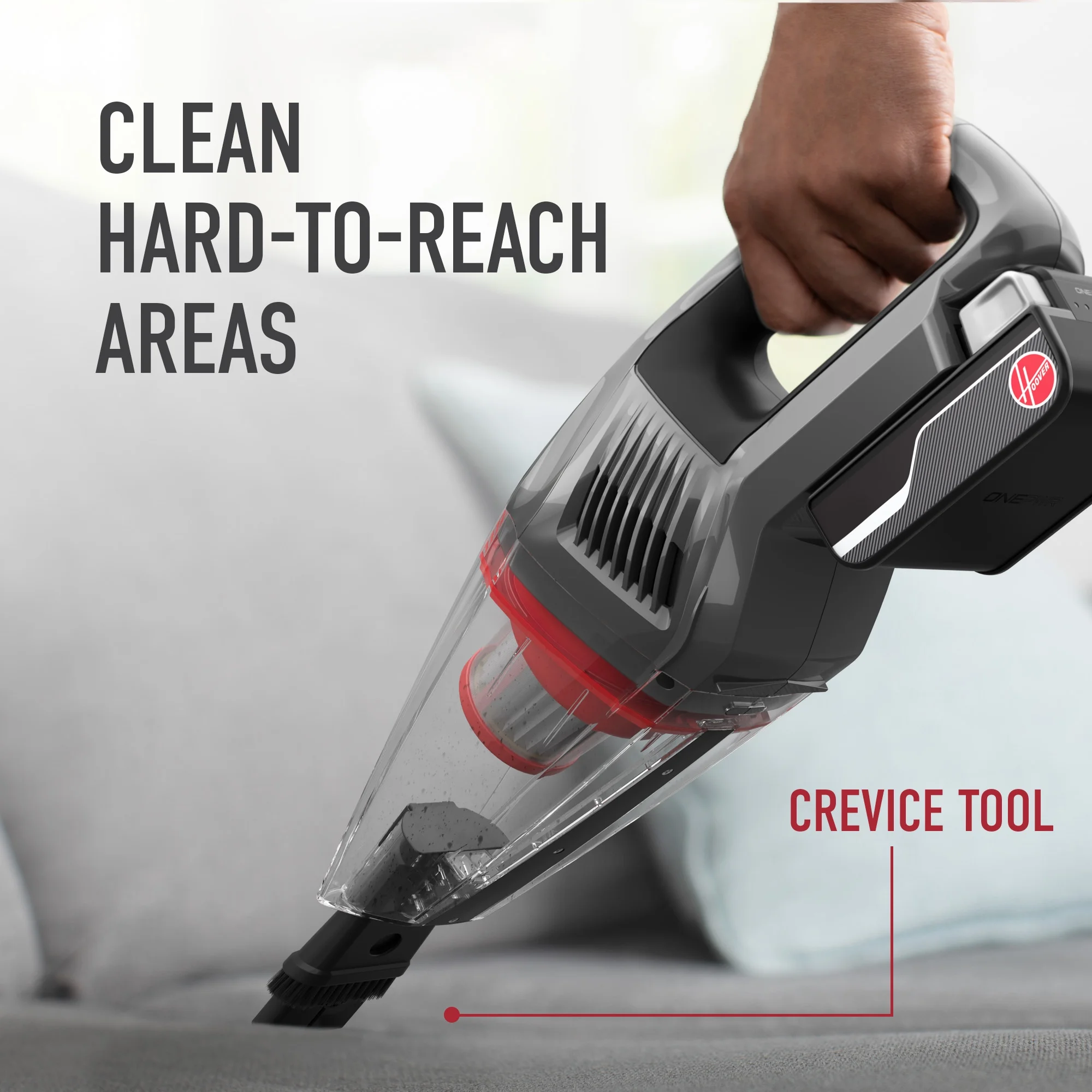Hoover ONEPWR Evolve Pet Elite & ONEPWR Hand Vac, Upright Vacuum and Hand Vacuum Bundle, Pet Friendly, Powerful Suction, for Multi-Surfaces, BH53810V, Gray - Image 12