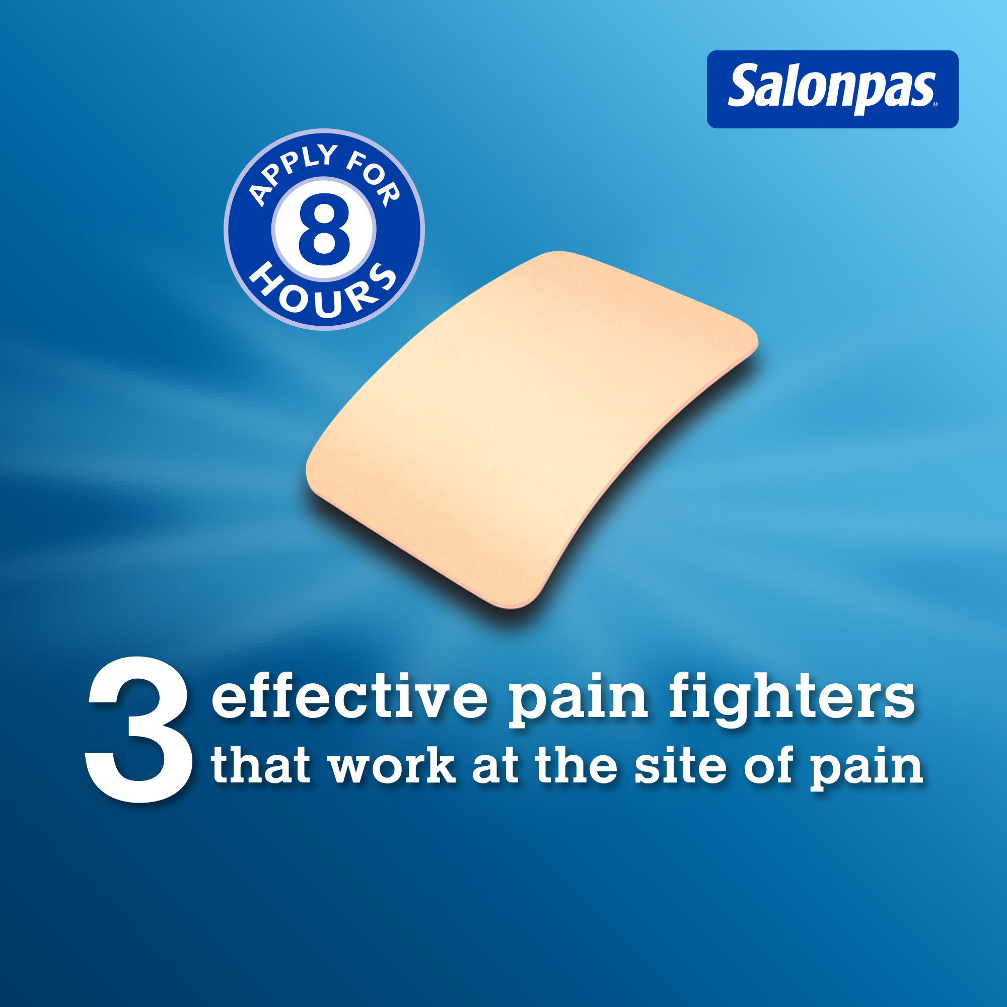 Salonpas Pain Relieving Patch, 140 Patches - Image 2