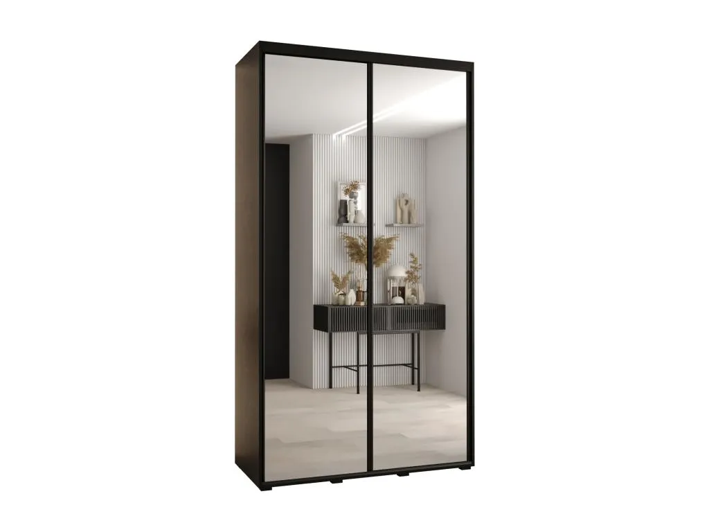 ARMARIO Micasacool 2 DE PUERTAS CORREDERAS 235.2/140/45 2 puertas (Negro/Negro/Negro)