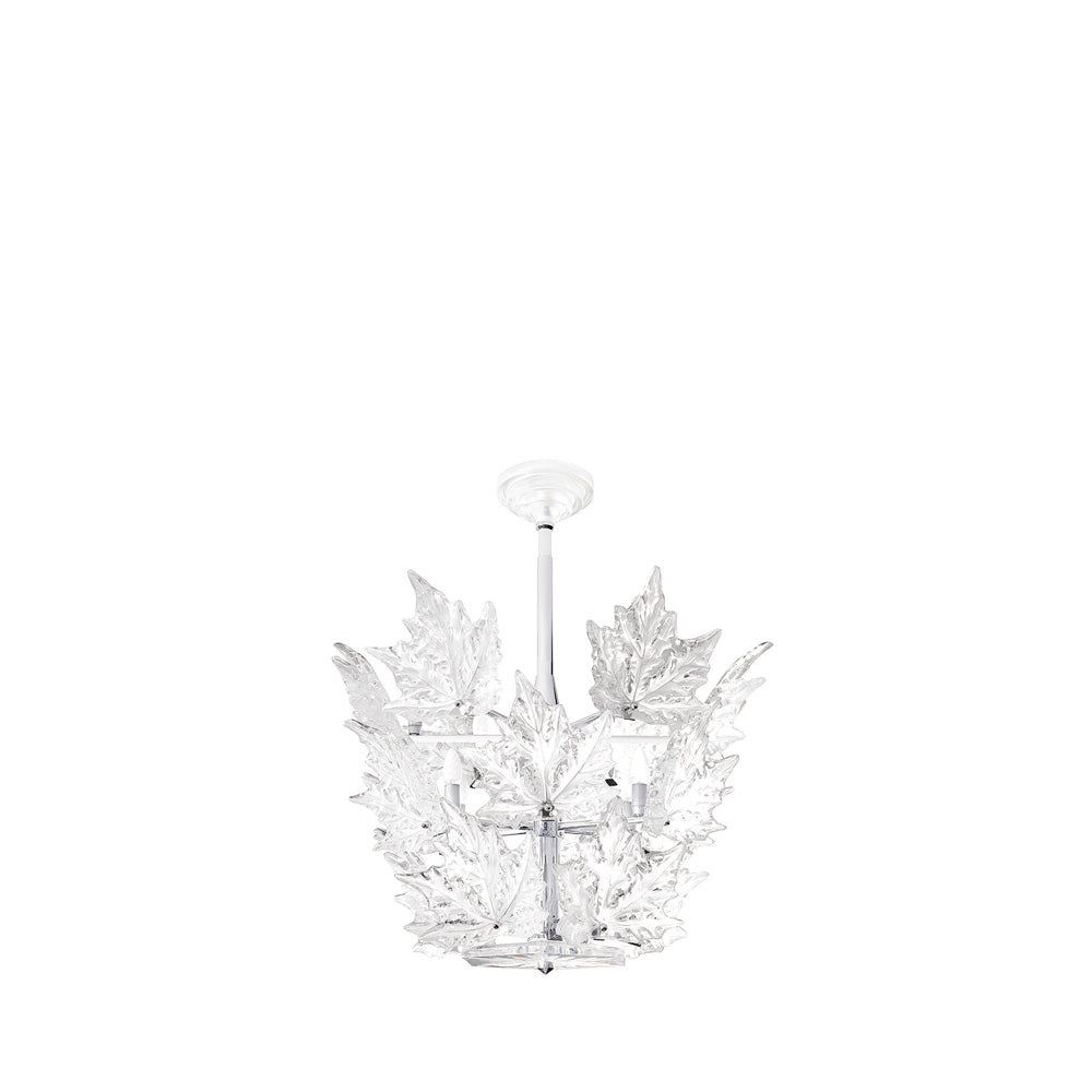 LUSTRE CHAMPS-ÉLYSÉES - CRISTAL INCOLORE, FINITION CHROMÉ