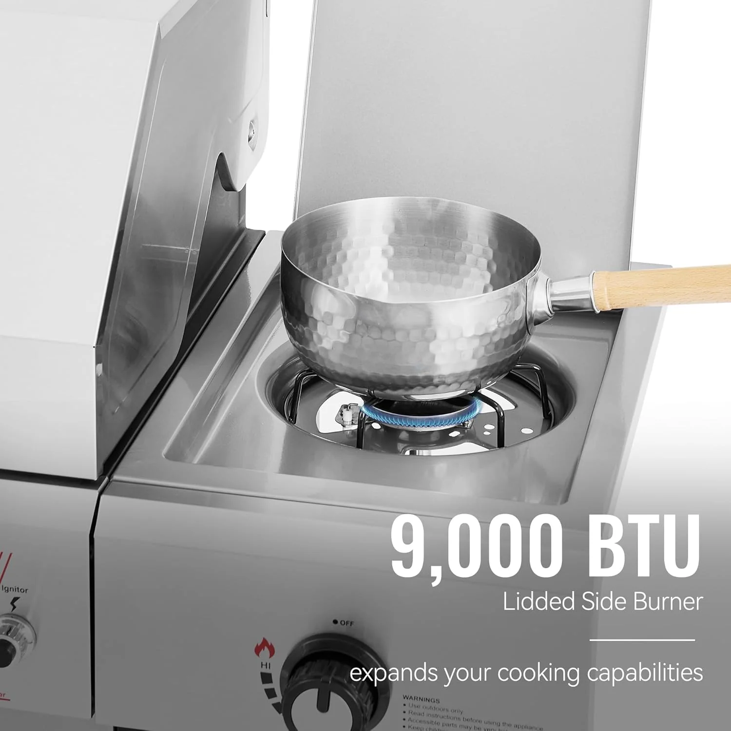 Royal Gourmet GA5401T 5-Burner BBQ Liquid Propane Gas Grill Stainless Steel 61000 BTU Output