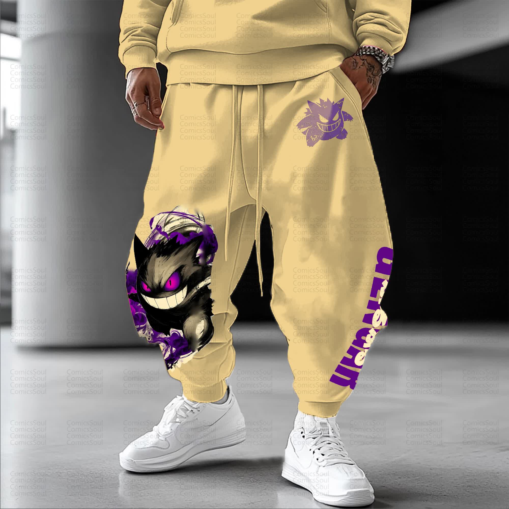 Unisex Anime Inspired Vintage Pants丨Comicssoul