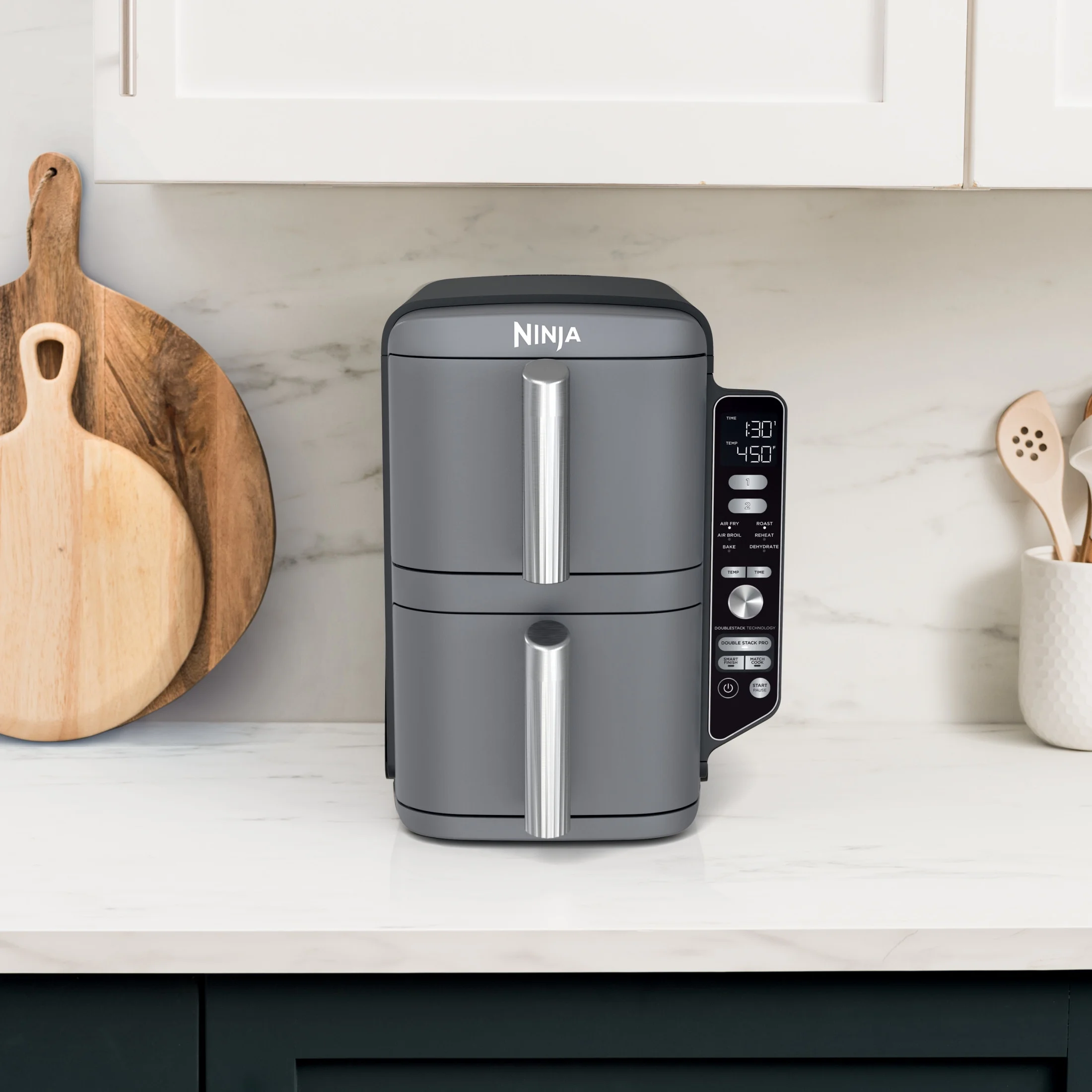 Ninja DoubleStack XL 10 QT 2-Basket Air Fryer - Image 19