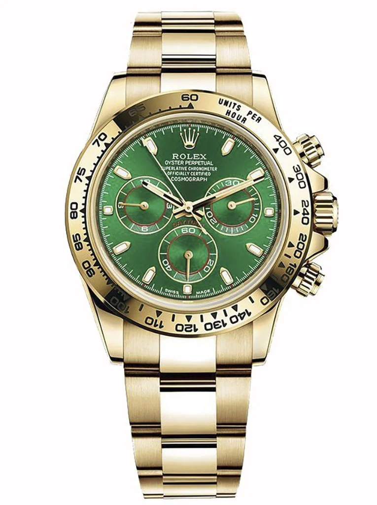 Superclone Rolex Daytona  John Mayer  Green Dial 116508
