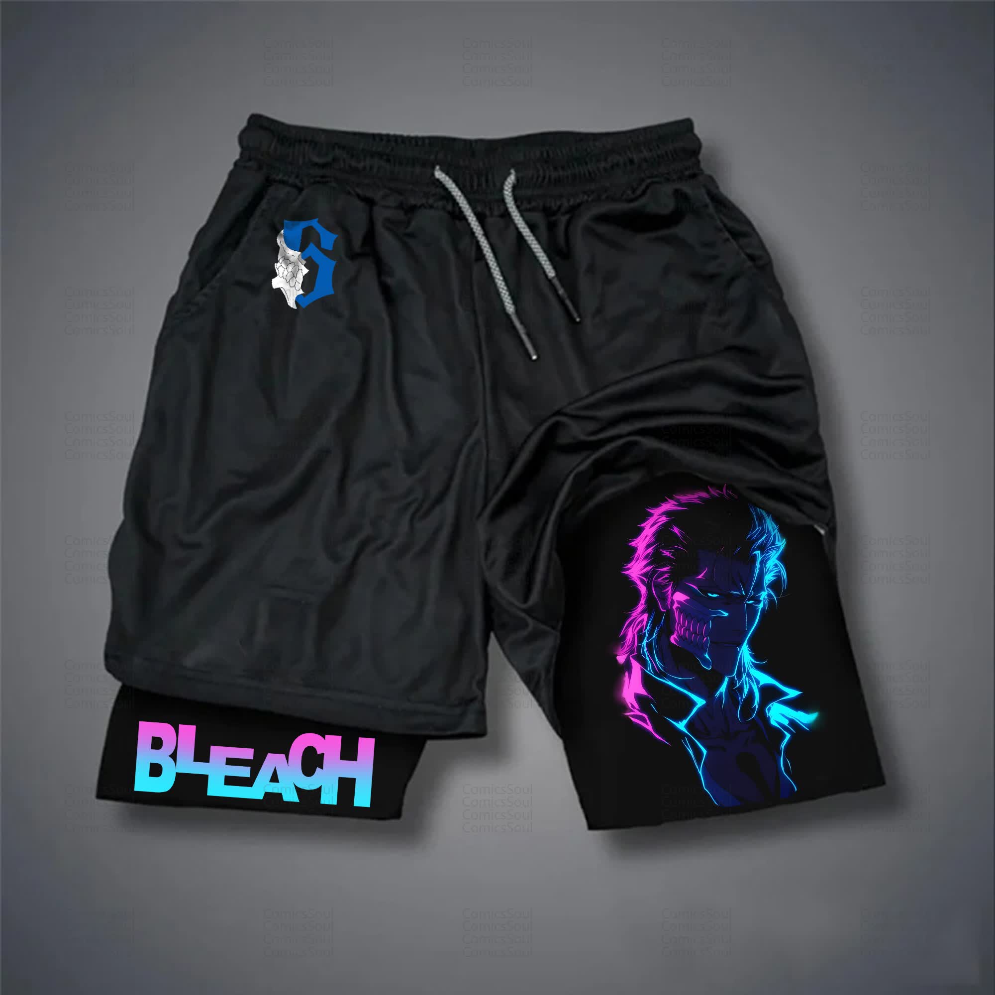 Unisex Casual Anime Streetwear Shorts 丨Comicssoul