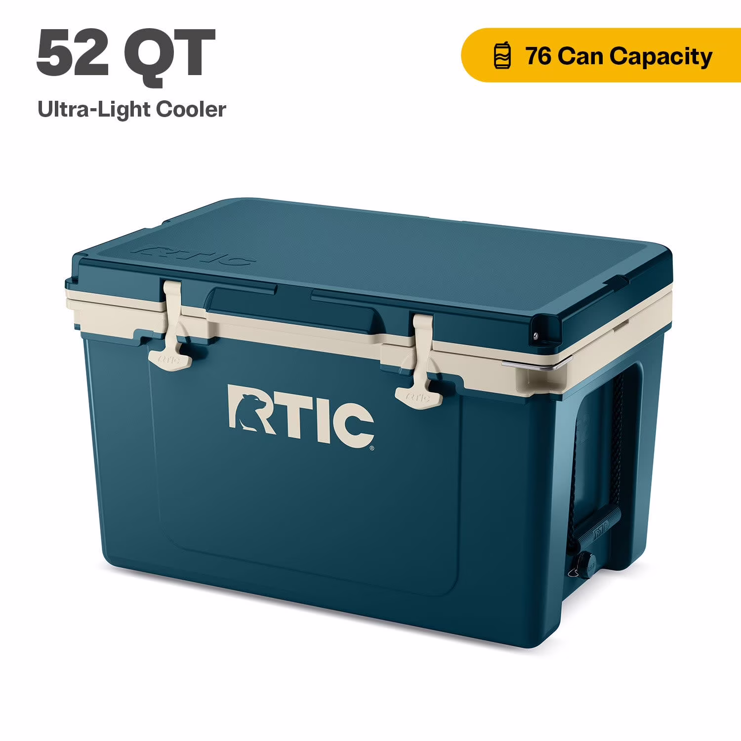 RTIC 52 QT Ultra-Light Hard-Sided Ice Chest Cooler, Fits 76 Cans, Trailblazer - Image 11