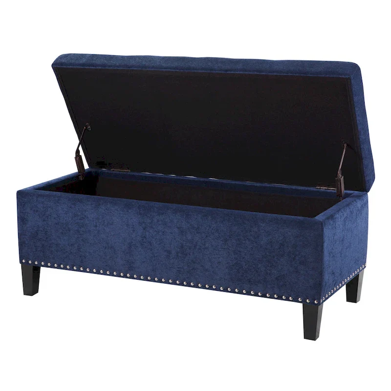 Madison Park Shandra II Tufted Soft Close Storage Bench