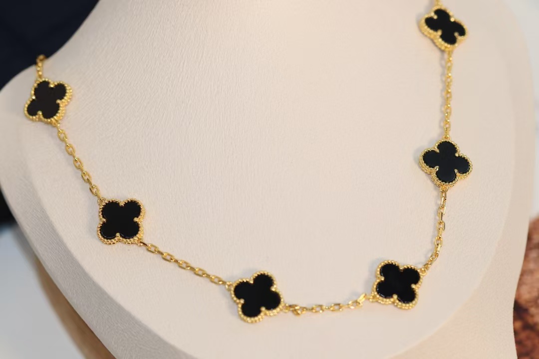 VCA Vintage Alhambra Necklace, 10 Motifs - Original Replica Club