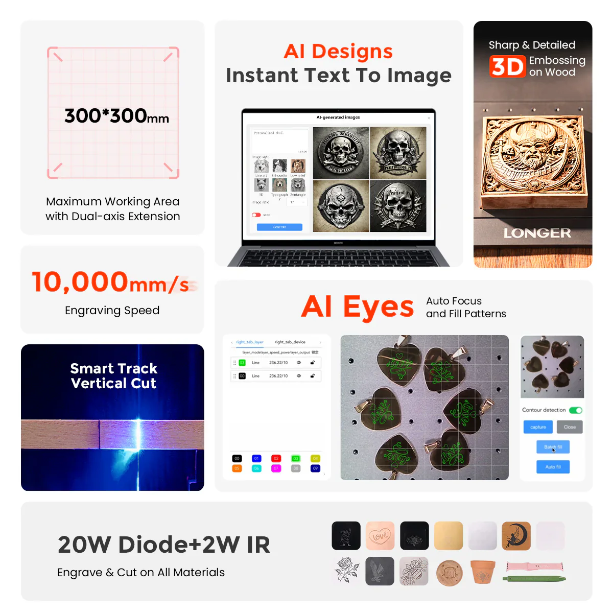 Nano Pro and Nano Duo Laser Engraver