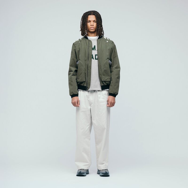 HUMAN MADE WIDE CHINO PANTS