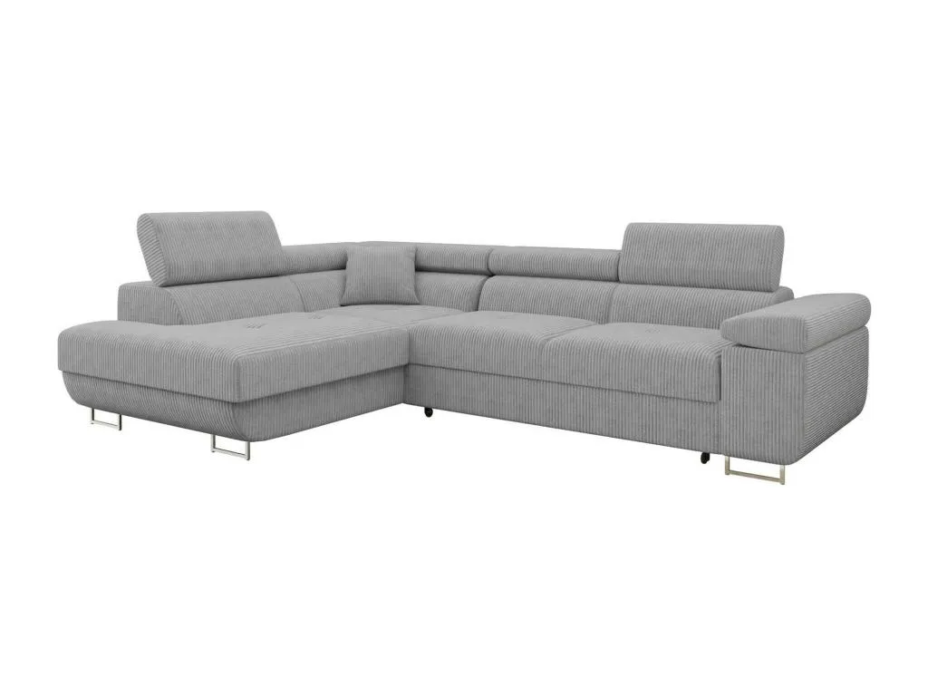 Sofá rinconero Vivircalido S100 Gris Función de descanso Caja de ropa de cama 274x203cm ynxs68514