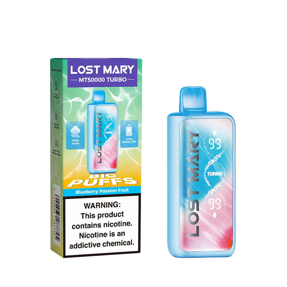 LOST MARY MT50K Turbo ladattava kertakäyttöinen sähkötupakka (kaikki maut)