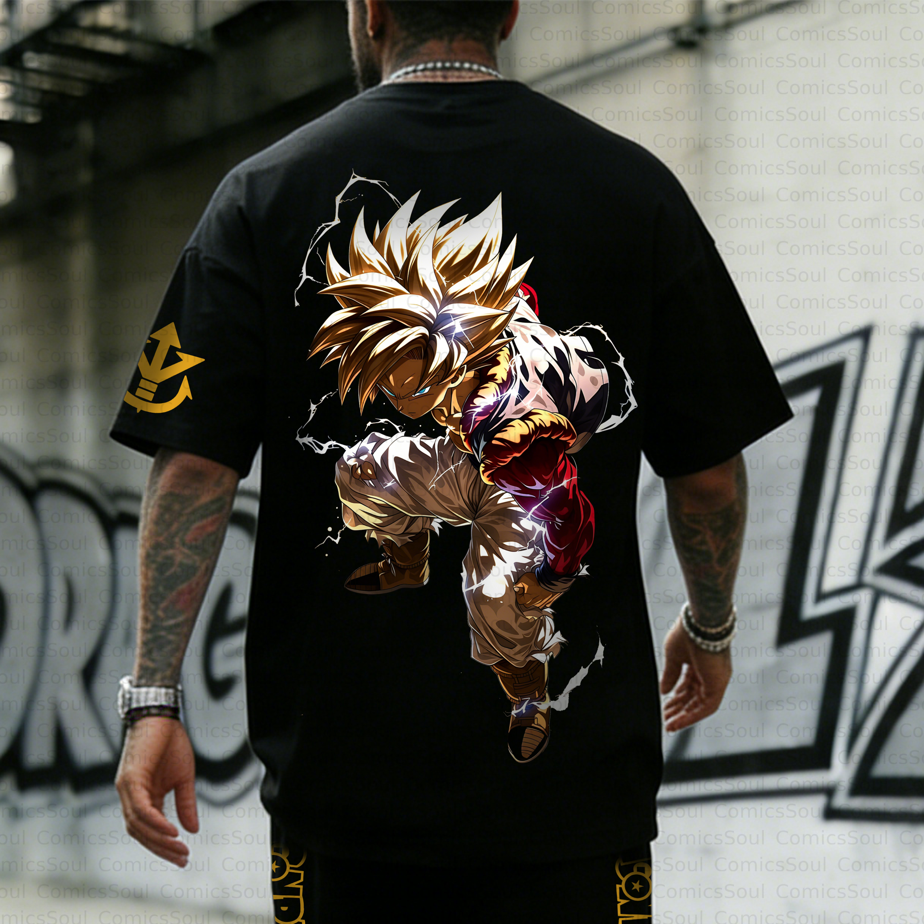 Unisex Anime Inspired Vintage T-Shirt
