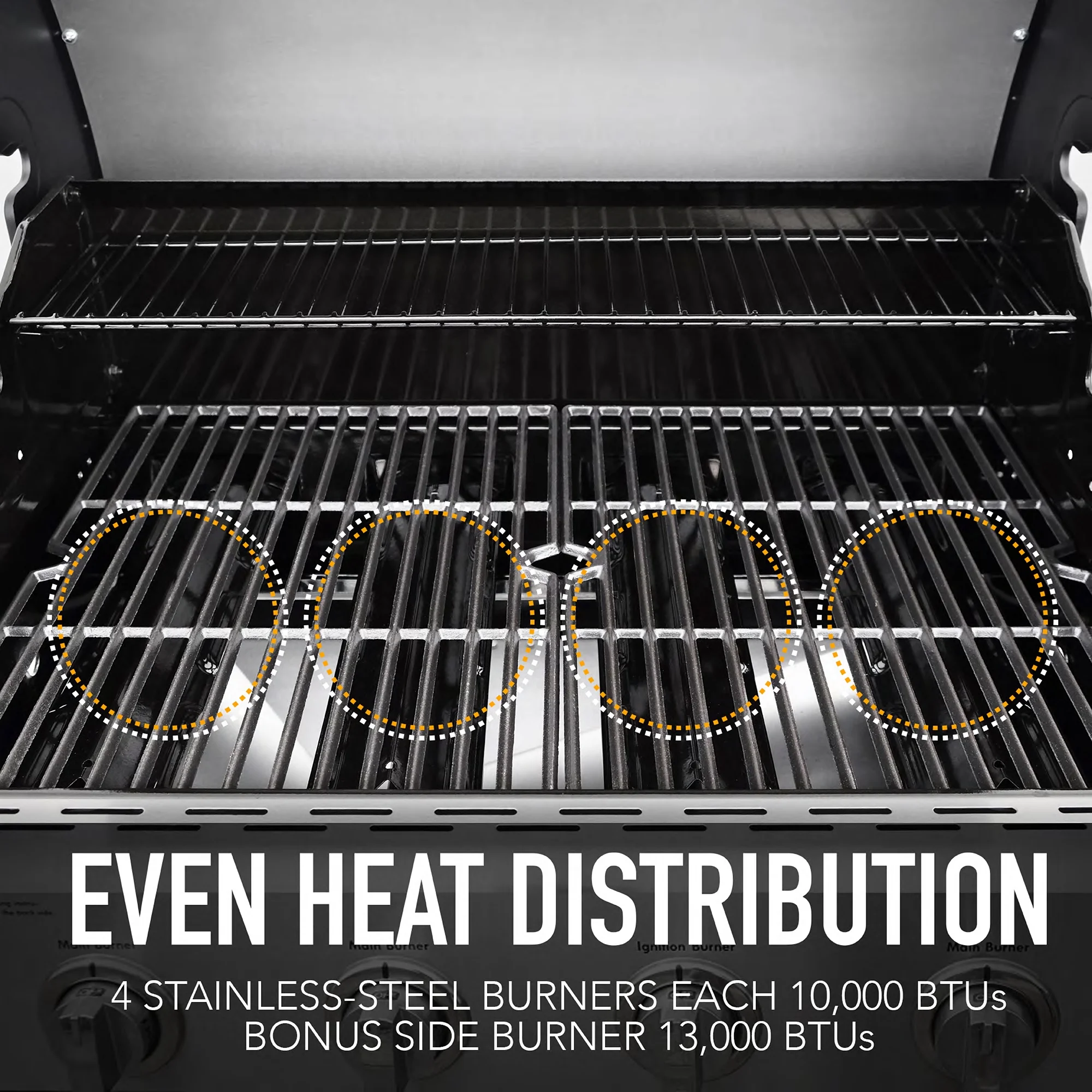 Kenmore BBQ Propane Gas Grill - 5 Burners with Side Burner & Searing Zone, 644 Sq. In. Stainless Steel Grill, 66,000 BTU, Ideal for Outdoor Cooking, Patio & Backyard, Black - Image 28