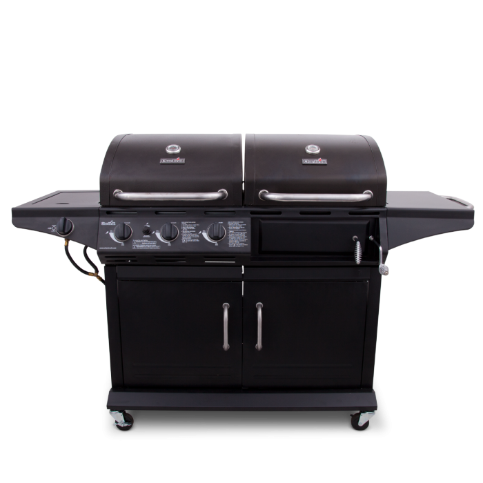WAYFAIR Deluxe Charcoal & Gas Combo Grill