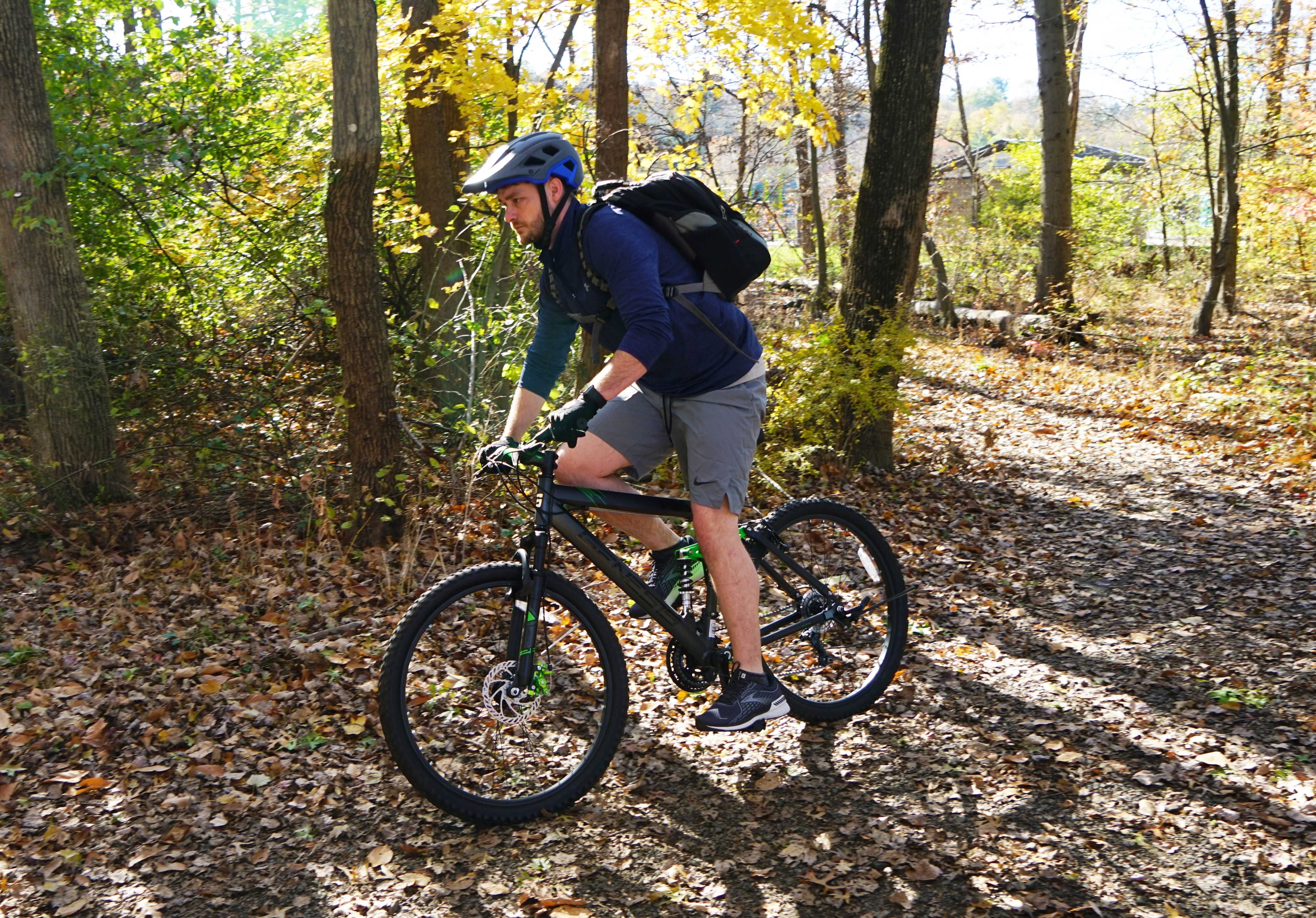 Genesis V2100 Men's Dual Suspension Mountain Bike, 26in, Slate Gray - Image 8 Genesis V2100 Men's Dual Suspension Mountain Bike, 26in, Slate Gray - Image 8