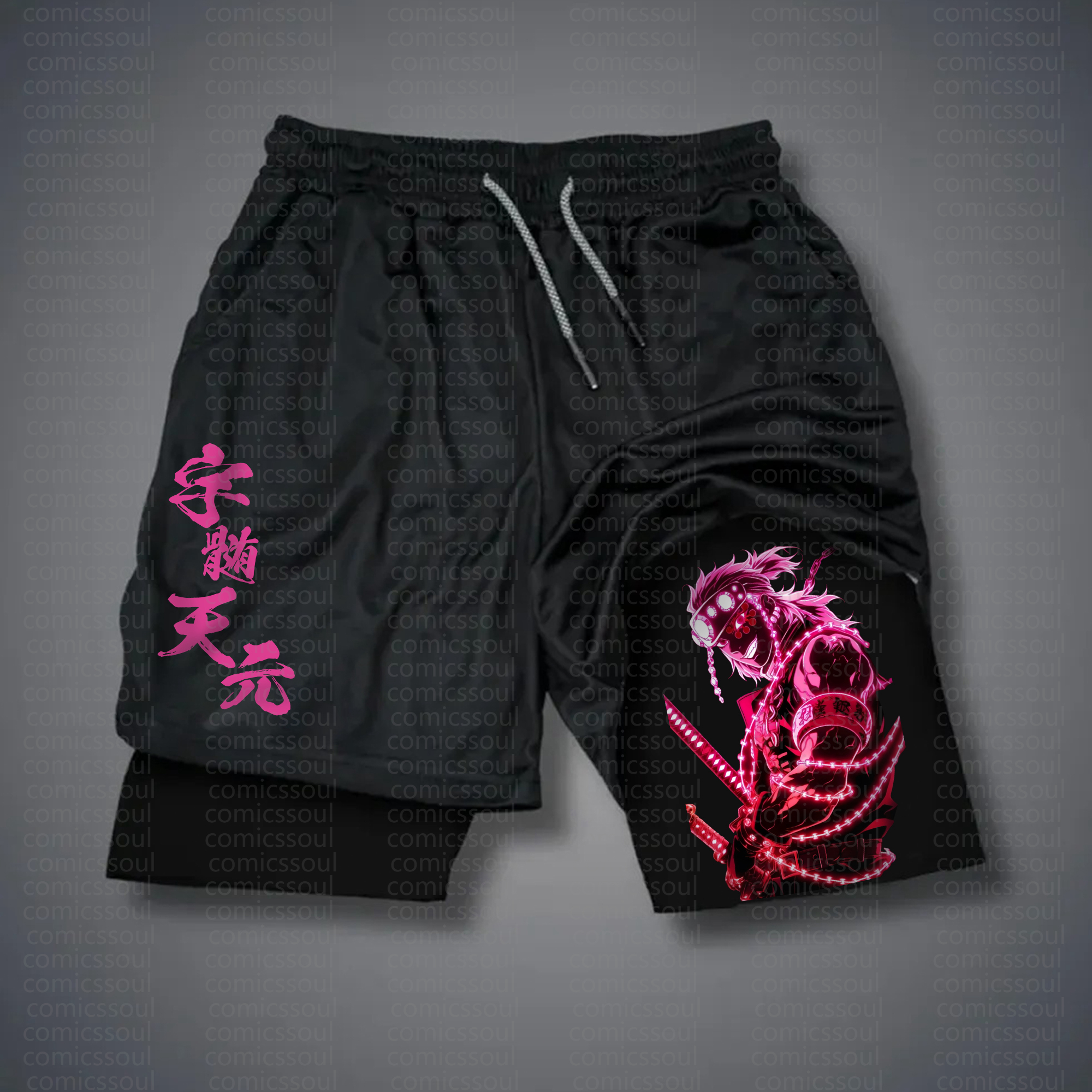 Unisex Casual Anime Streetwear Shorts 丨Comicssoul