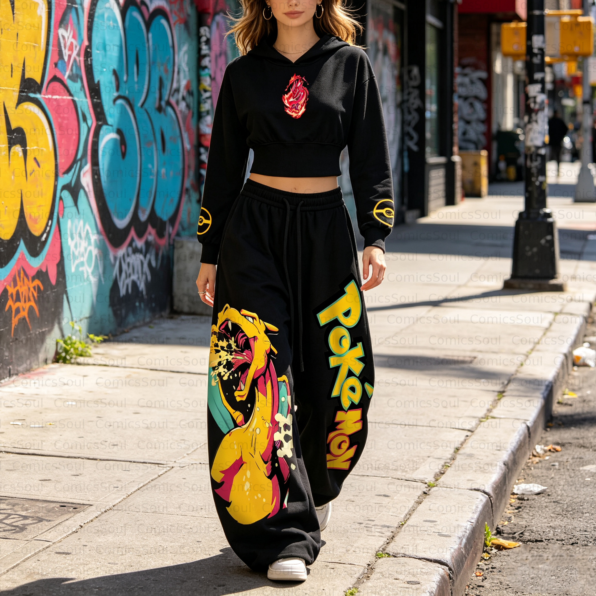 Pokémon Hoodie & Pants Two Piece Tracksuit Set 3051010 TeeThreads Sustain the Scene with Custom Apparel