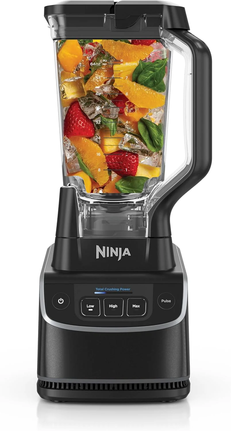 Ninja Professional Plus Blender | Max Power Smoothie Blender, Ice Cream Maker, Frozen Drink Mixer & Margarita Machine | 3 Auto IQ�?Presets, 1400 W, 72oz Total Crushing Pitcher | Dark Grey, BN701