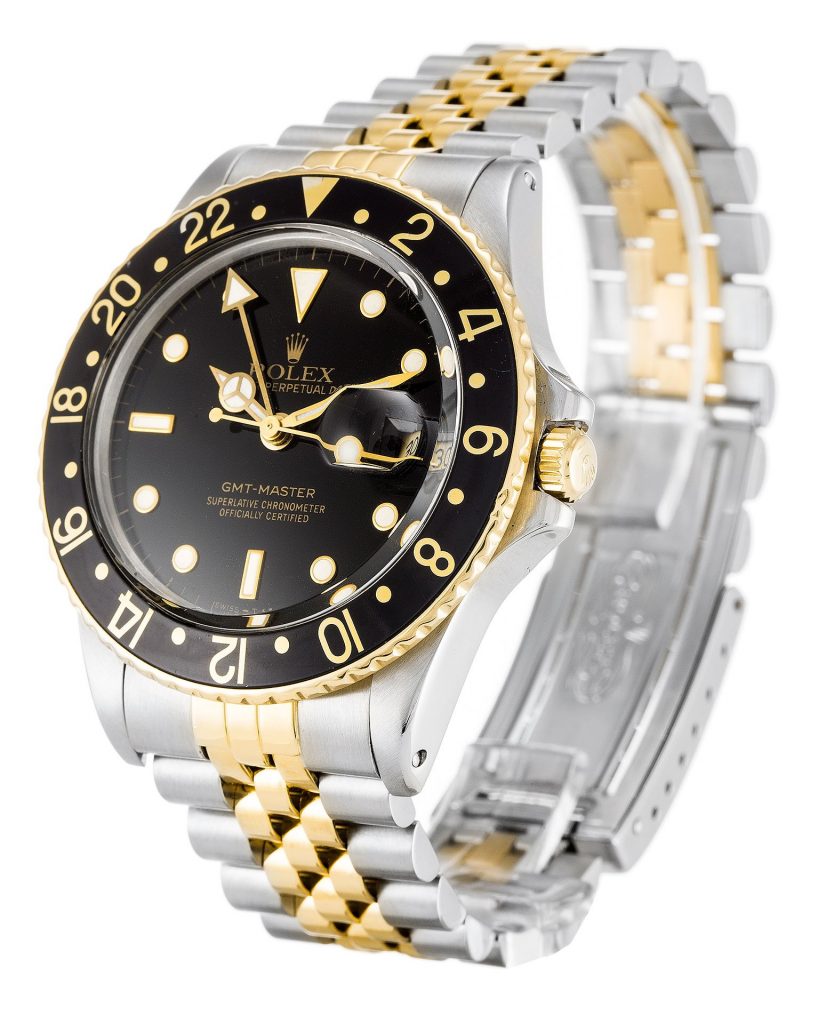 Replica Rolex GMT-Master 38mm Black Dial 16753