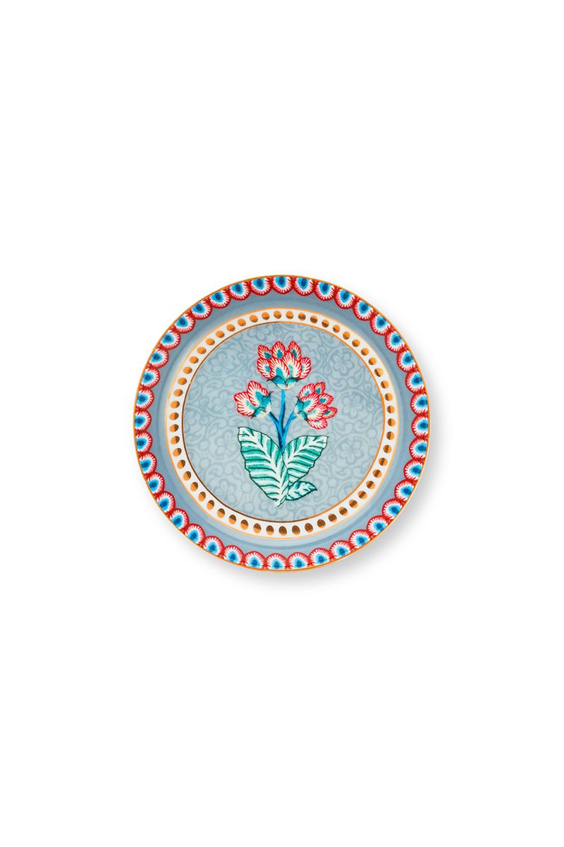 Tea Tip Flower Festival Light Blue 9cm