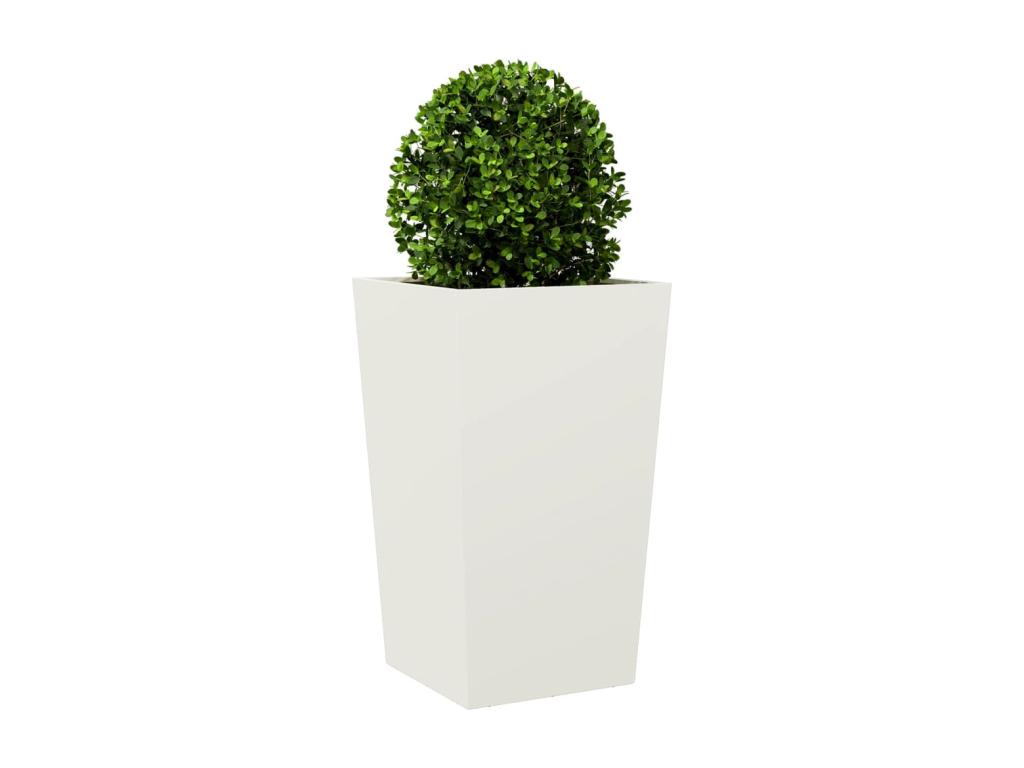 Decoratodo de acero blanca 45x45x75 cm