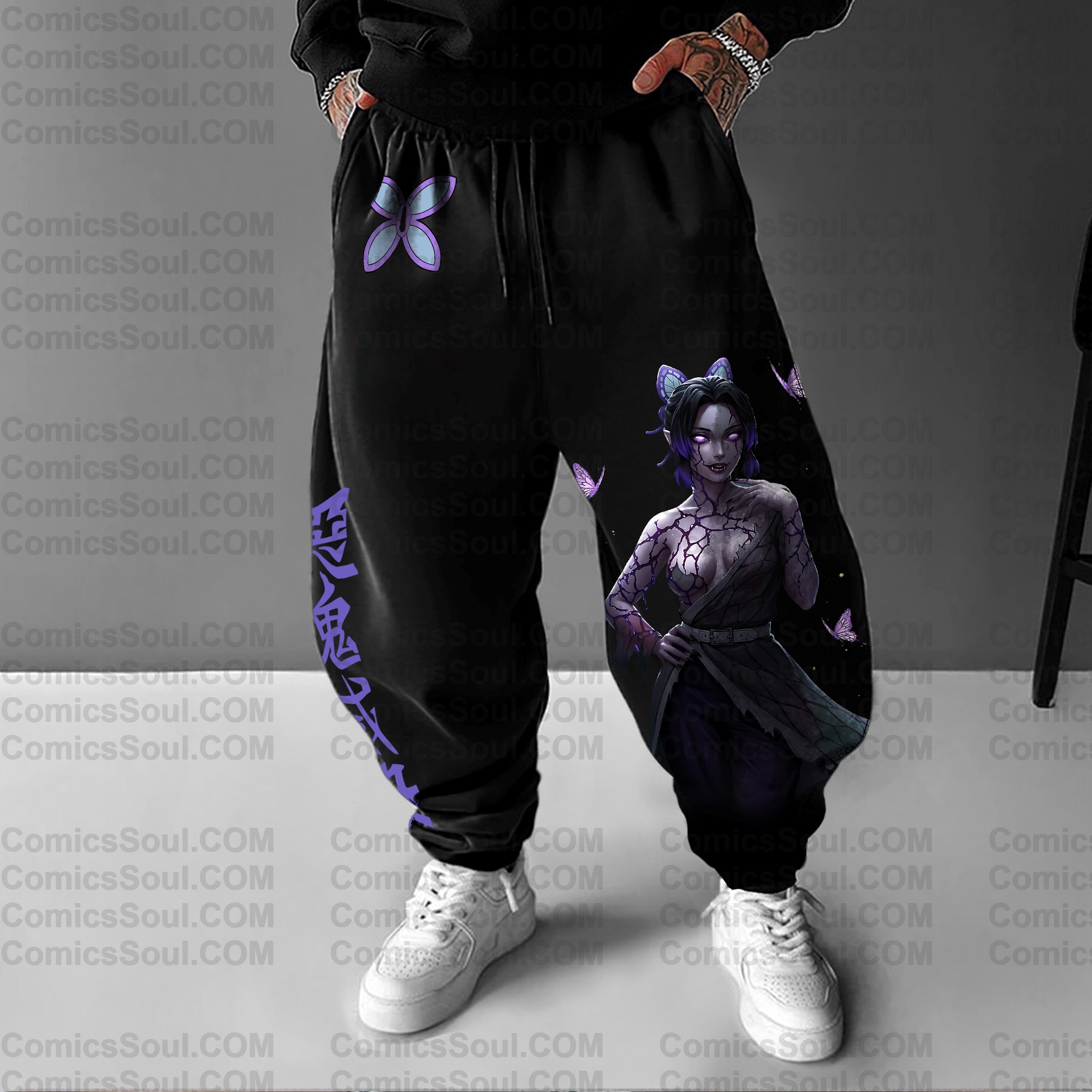 Unisex Anime Inspired Vintage Pants| KNY