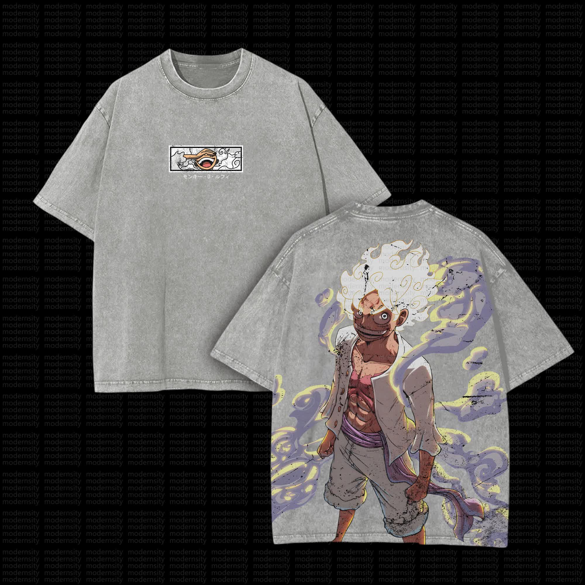 Unisex “Comicssoul” Anime Series Casual Washed T-shirt