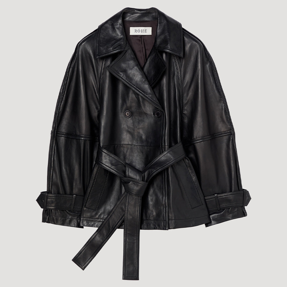 Rohe - Veste Sculpturale - Noir