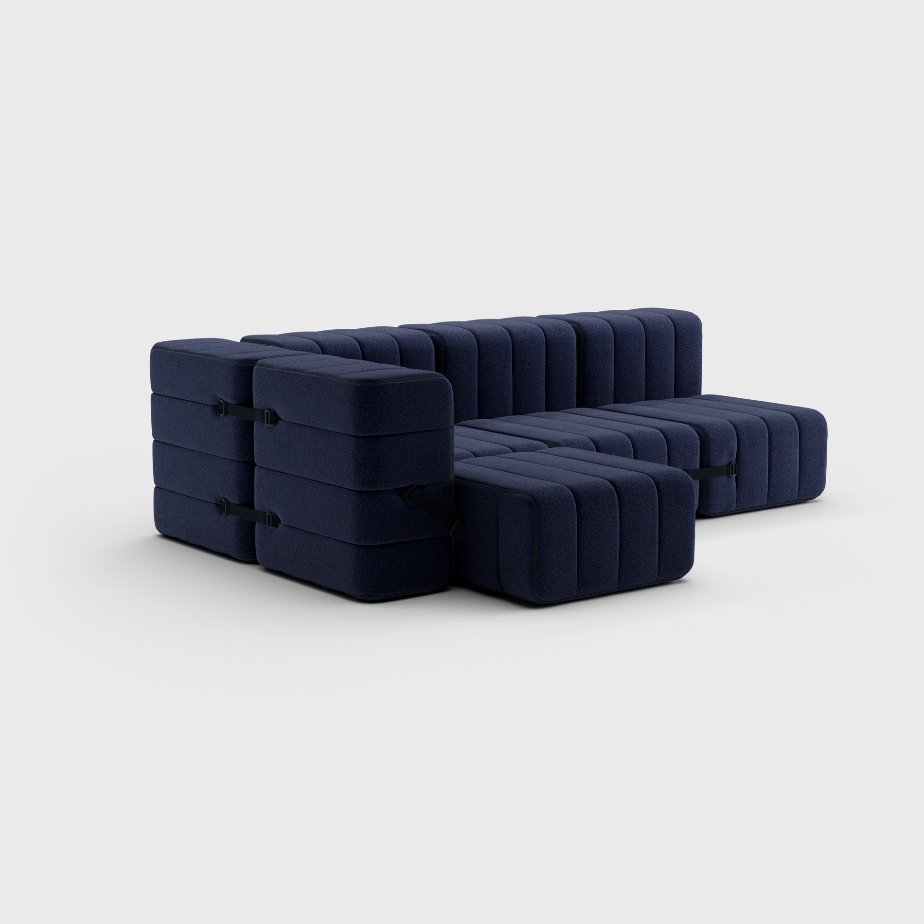 Curt-Set 9 - Dama - 0048 (Donkerblauw)