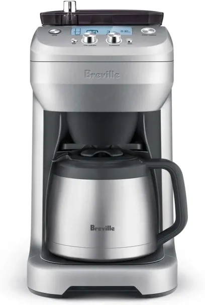 Breville BDC650BSS Grind Control Coffee Maker With Grinder, Brushed Stainless Steel, Thermal Carafe