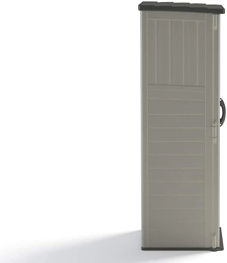 Suncast BMS1250 Resin Vertical Storage Shed Building, 22 cubic feet - Image 5