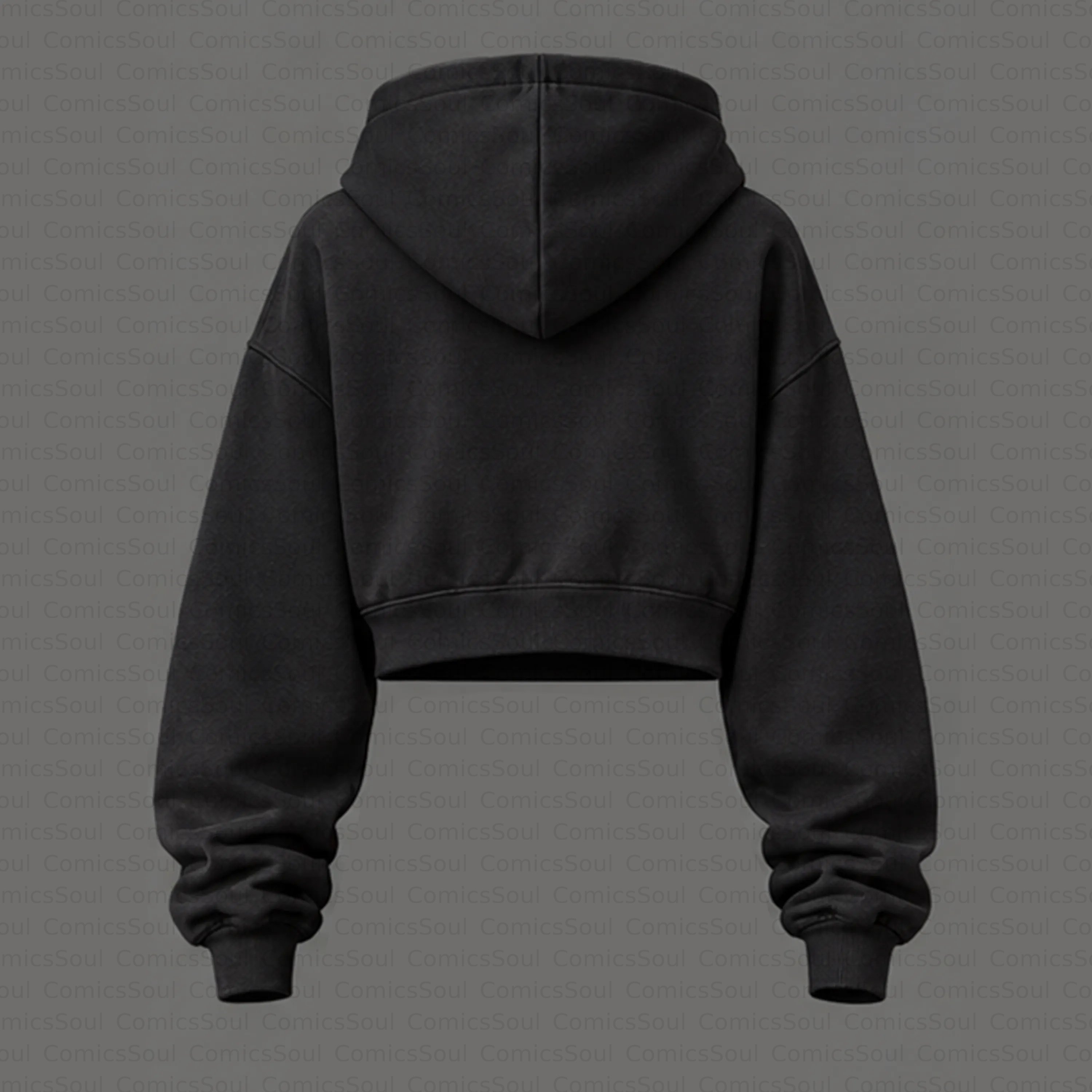 Demon Slayer Cropped Long Sleeve Hoodie & High Waist Jogger Pants Two Piece TeeThreads Sustain the Scene with Custom Apparel