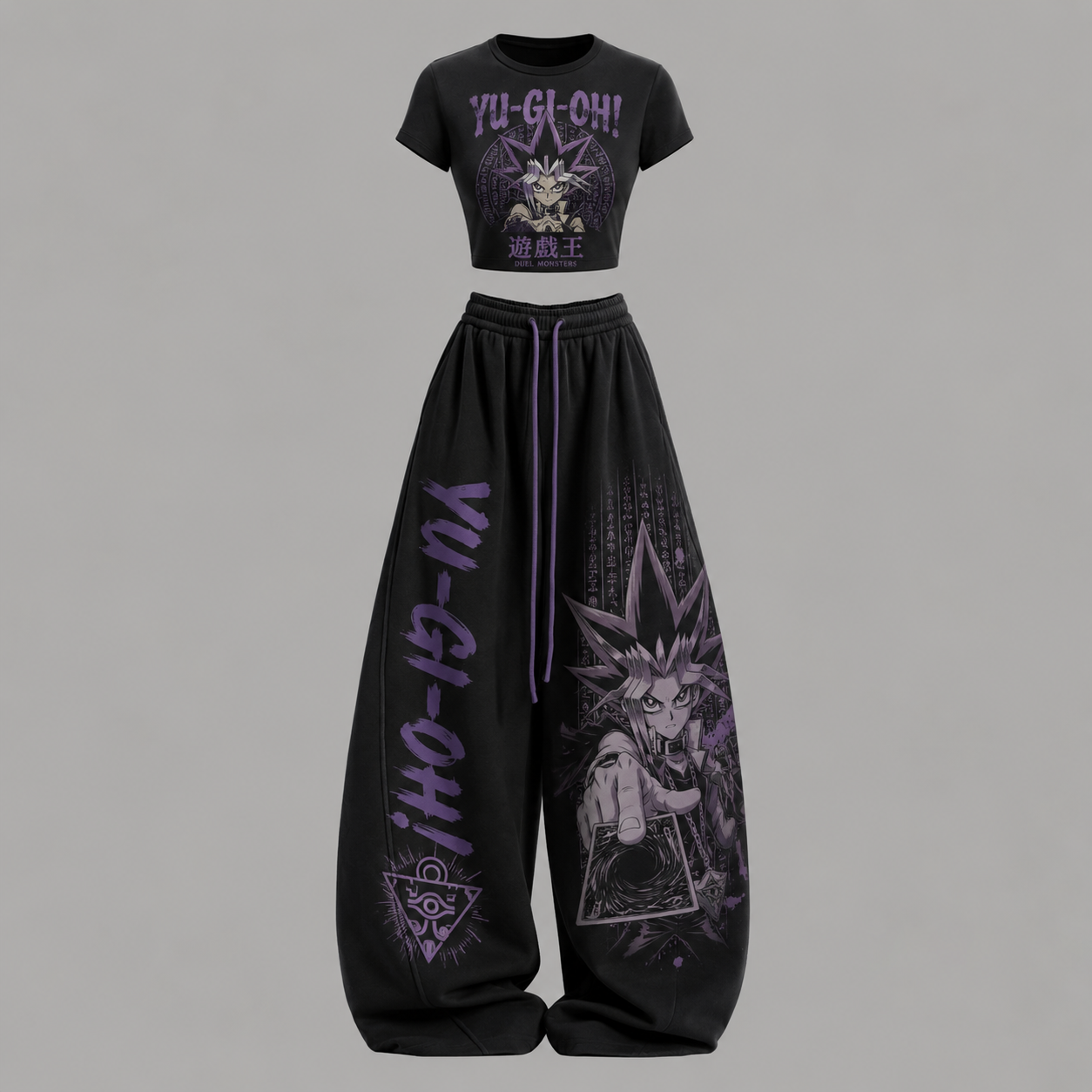 Yu-Gi-Oh! Top & Elasticated Trousers Two-Piece Set