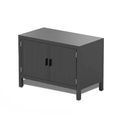 Freestanding Outdoor Kitchen Island with Storage and Prep Table - Grill Storage Cabinet