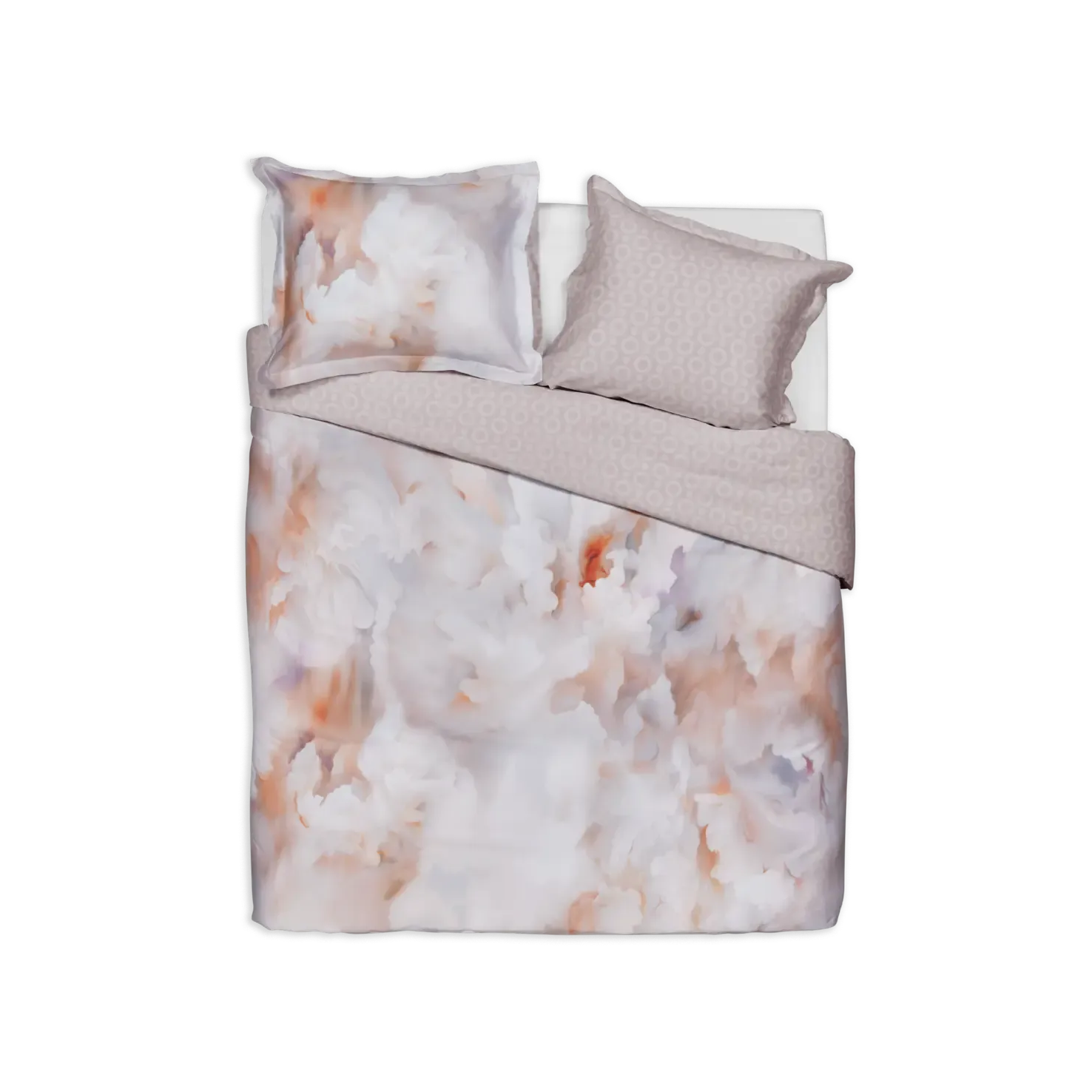 MOOOI Silk Bombis Dekbedovertrek 200 x 200/220 cm - Pearl