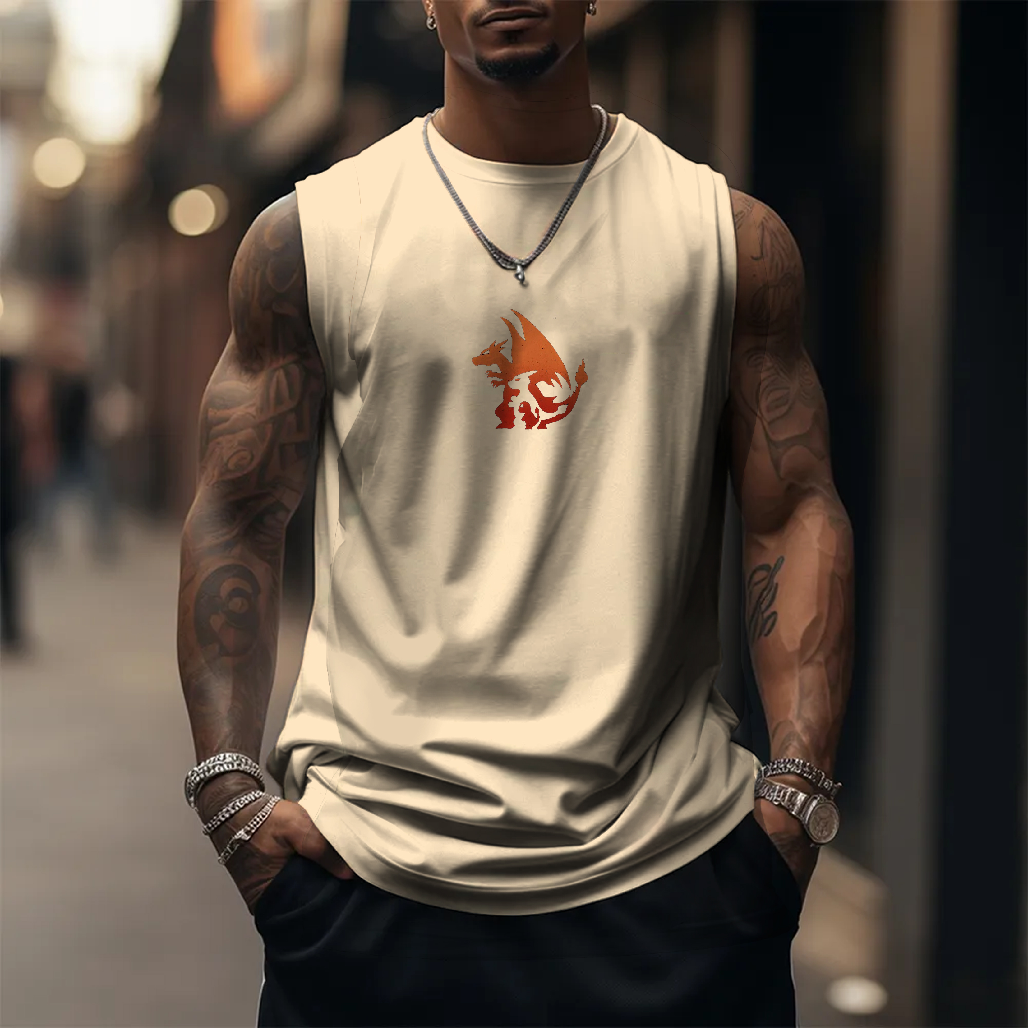 Unisex  “Comicssoul” Casual Anime  Tank Top