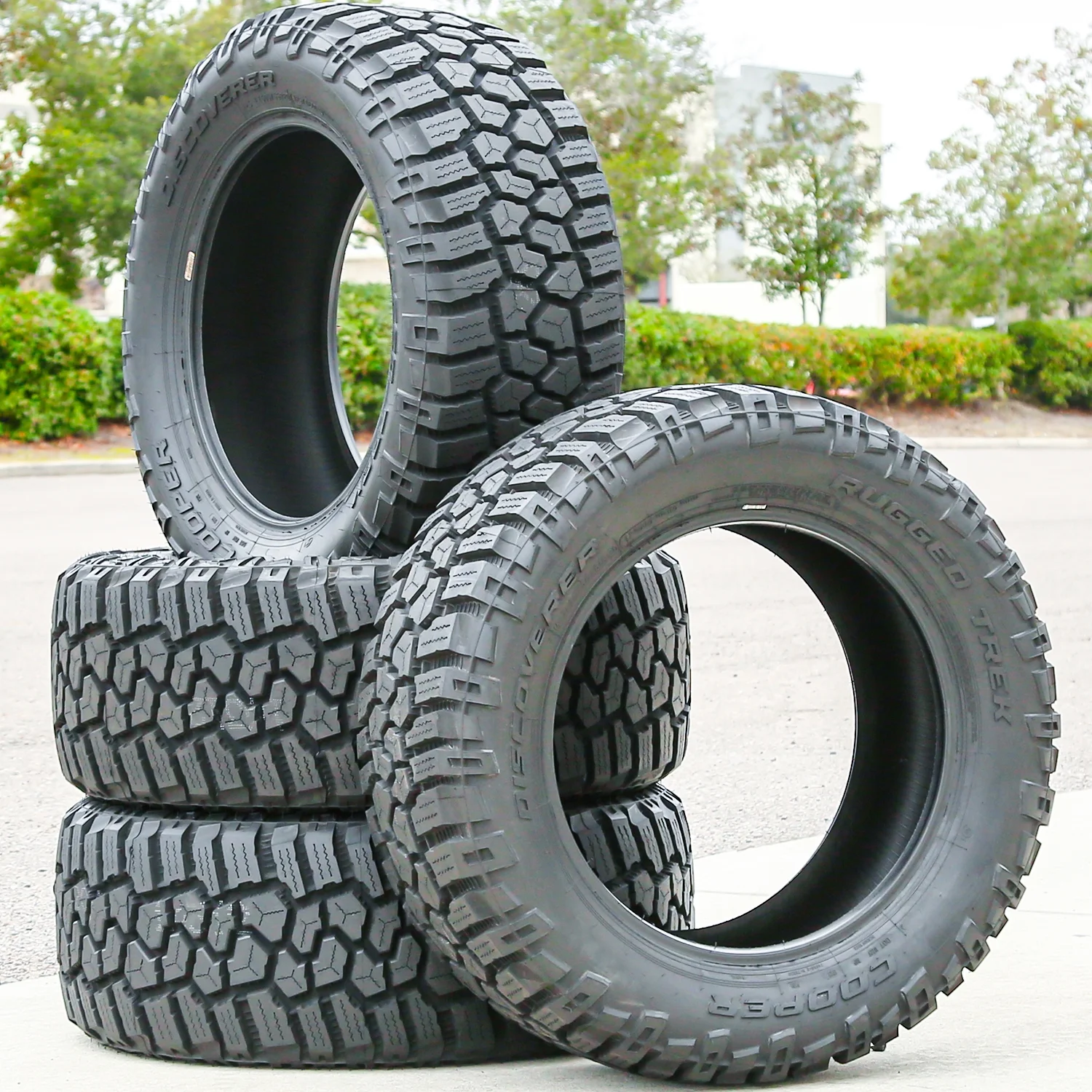 Set of 4 (FOUR) Cooper Discoverer Rugged Trek LT 285/70R17 E (10 Ply) R/T Rugged Terrain Tires Fits: 2021-23 Jeep Wrangler Unlimited Rubicon 392, 2018-20 Jeep Wrangler Unlimited Rubicon - Image 3