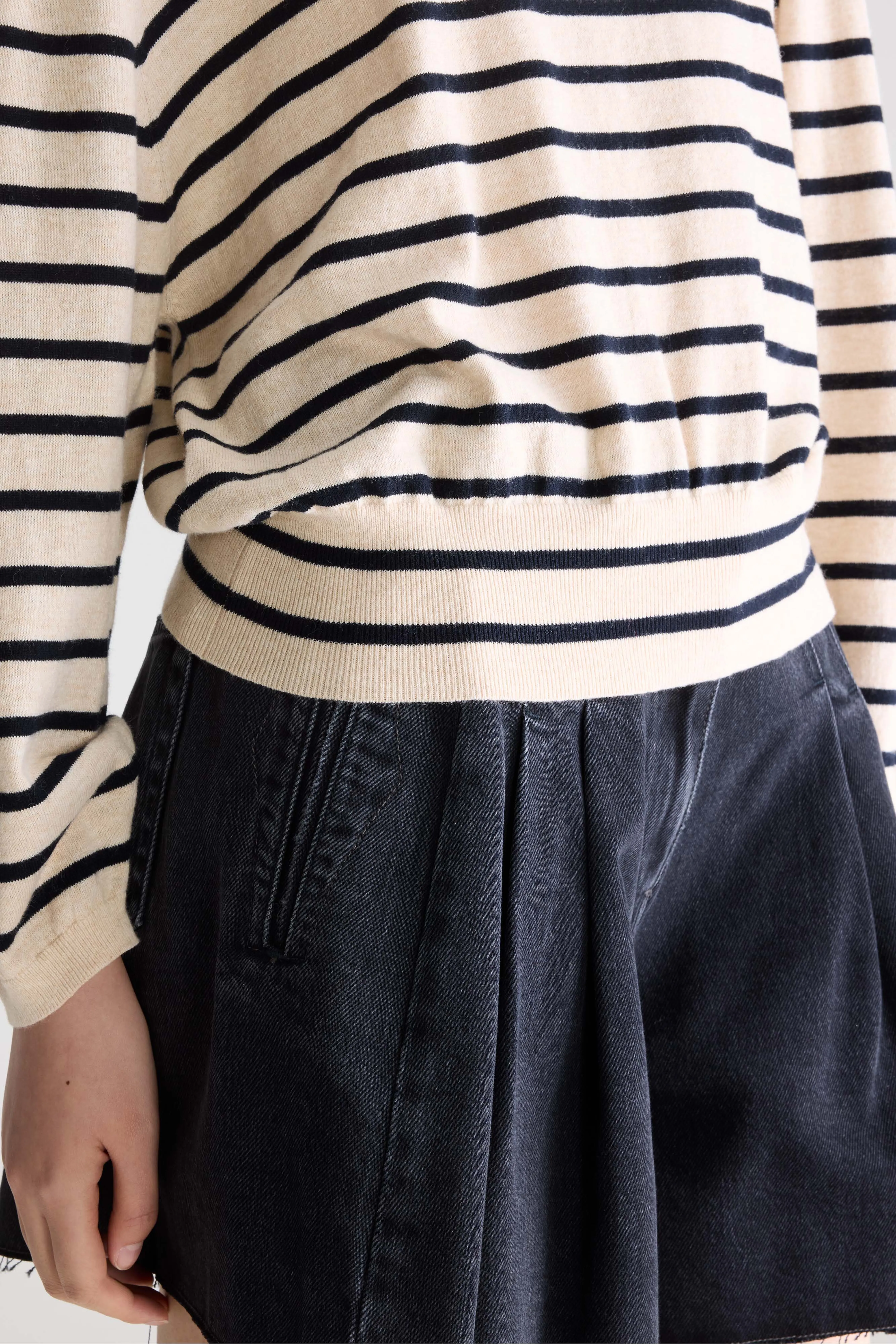Bellerose Geros relaxed sweater (261 / W / STRIPE B)